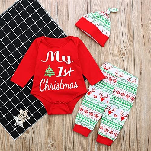 Christmas Jumpsuit Set for Boys and Girls - Soft Stretchy Romper