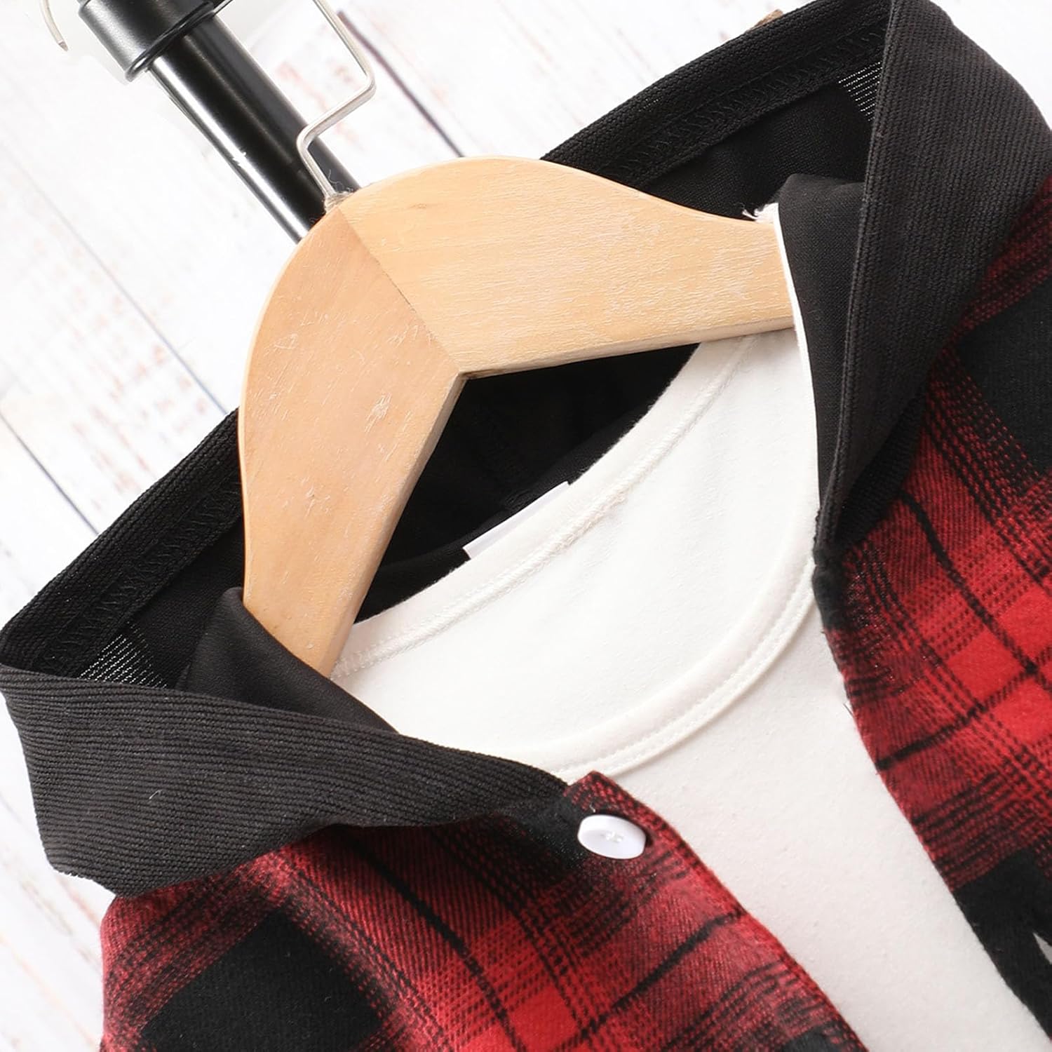 Generic Korean Plaid 2025 Plaid Outfit Set 2Pc