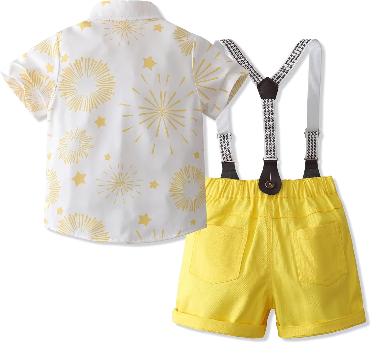 Tiepant Boys Fireworks Wedding Shorts Suit