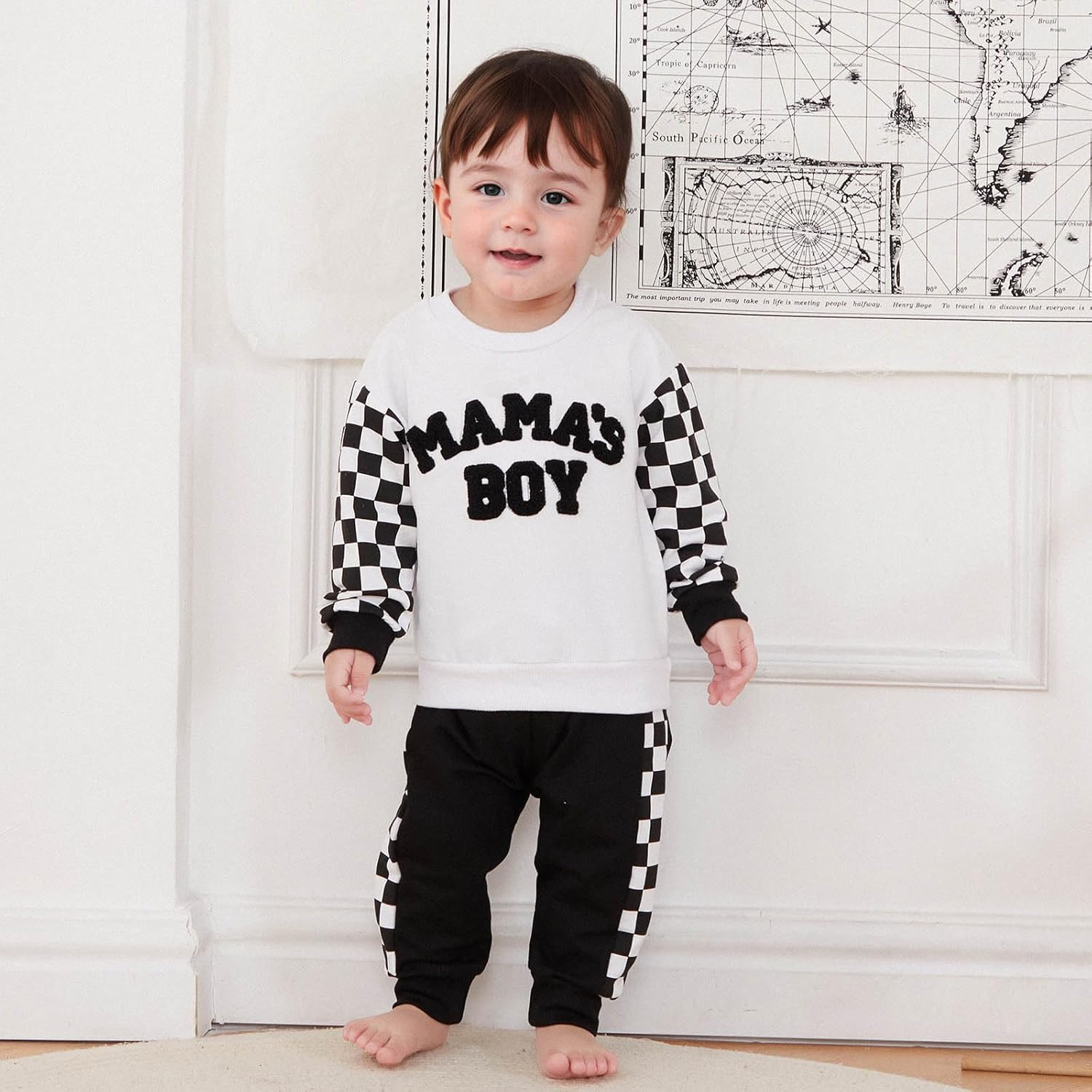 2-Piece Toddler Boys Fall Outfits Set
