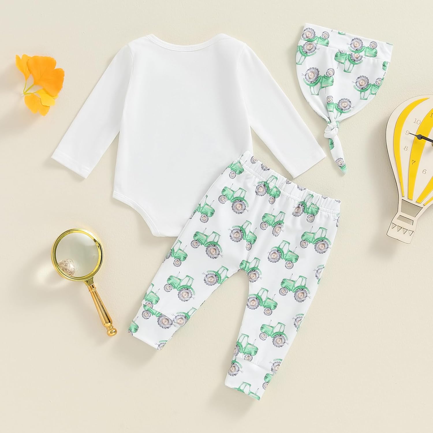 US-Bred Newborn Baby Tractor Outfit