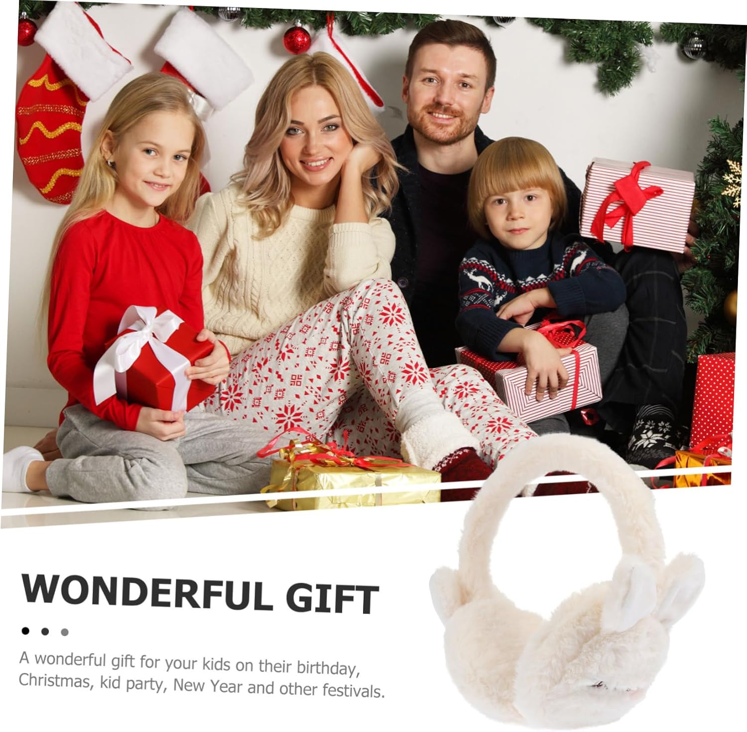 Warm Earmuff for Women Soft Furry and Durable for Winter