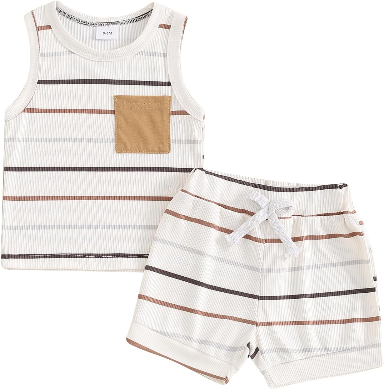 Bowler Dinosaur Boys Vest Shorts Set