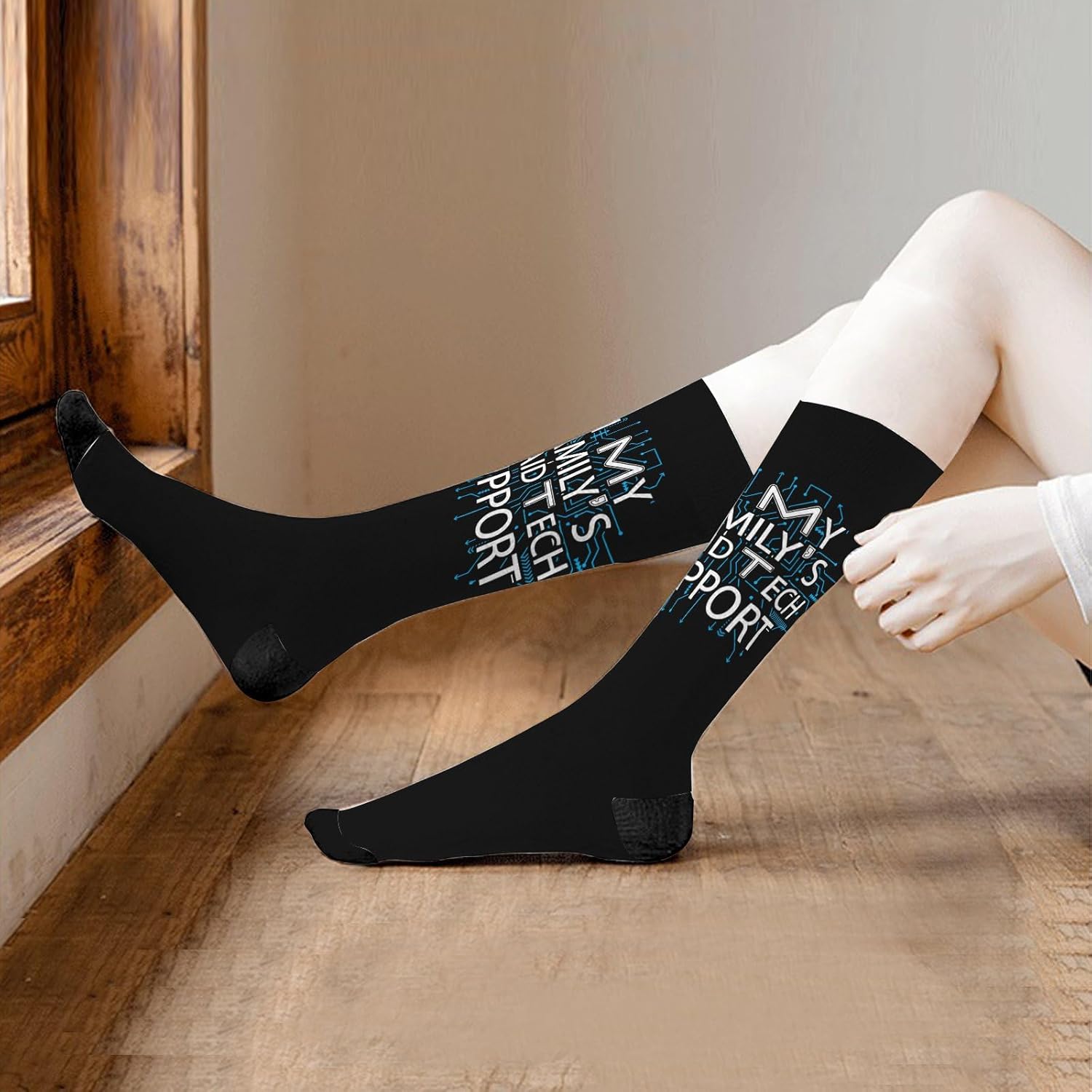 Funny Thigh-High Socks for Men