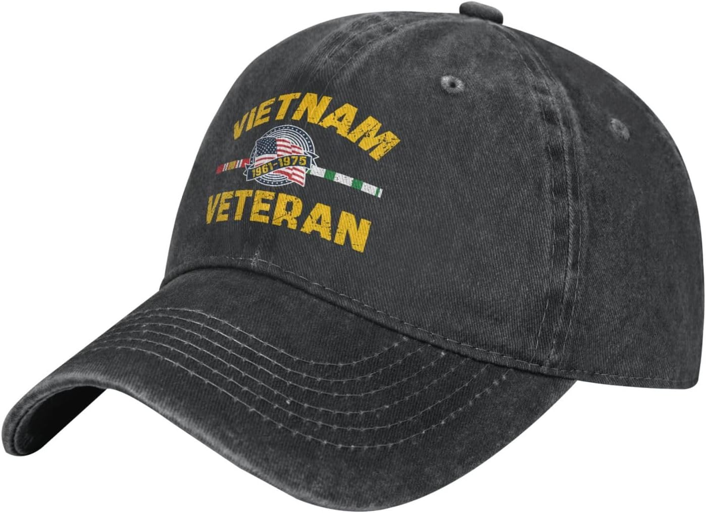 1961-1975 Vietnam Veteran USA Flag Freedom Dayfighter Hat Premium