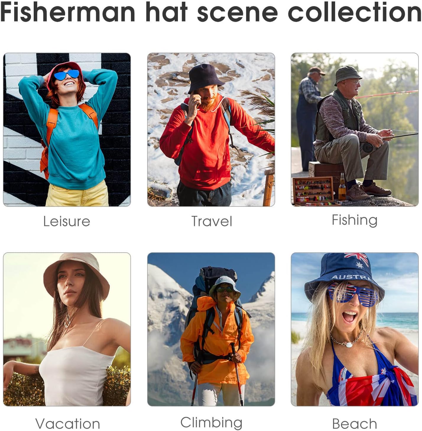 Bargley Sun Wind Protector Bucket Hat