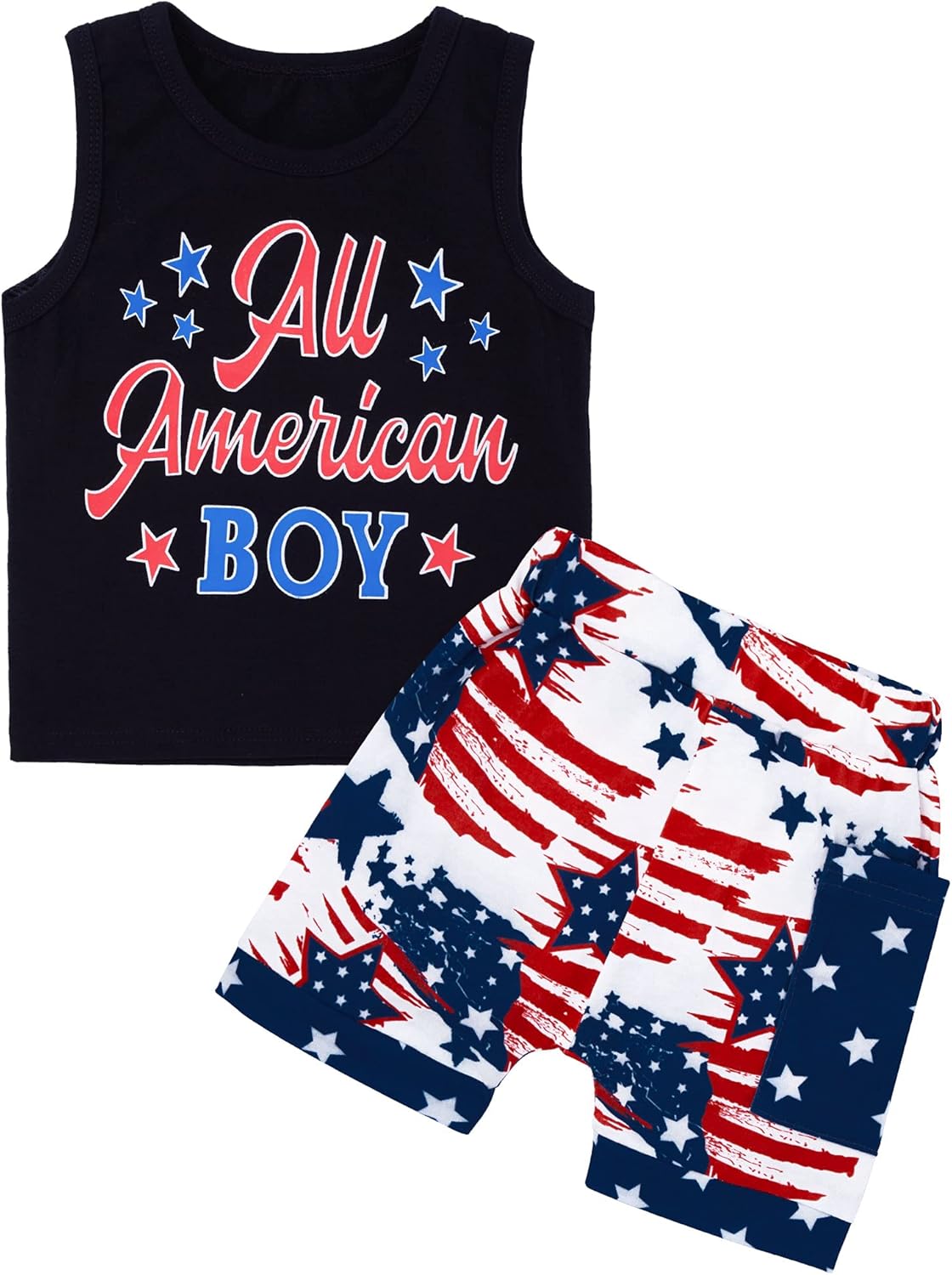 Von Kilizo 4th Of July Toddler Boys 4th Of July Outfit
