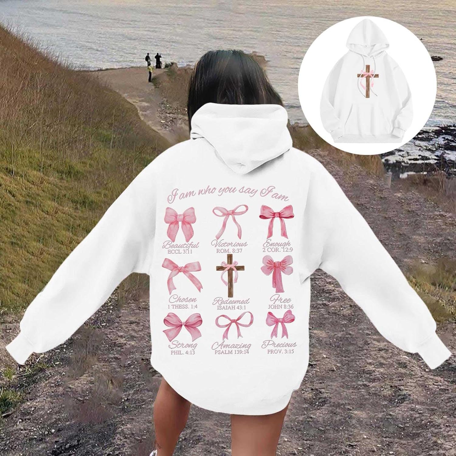 Trendy and Comfortable Womens Casual Hoodie with Preppy Design