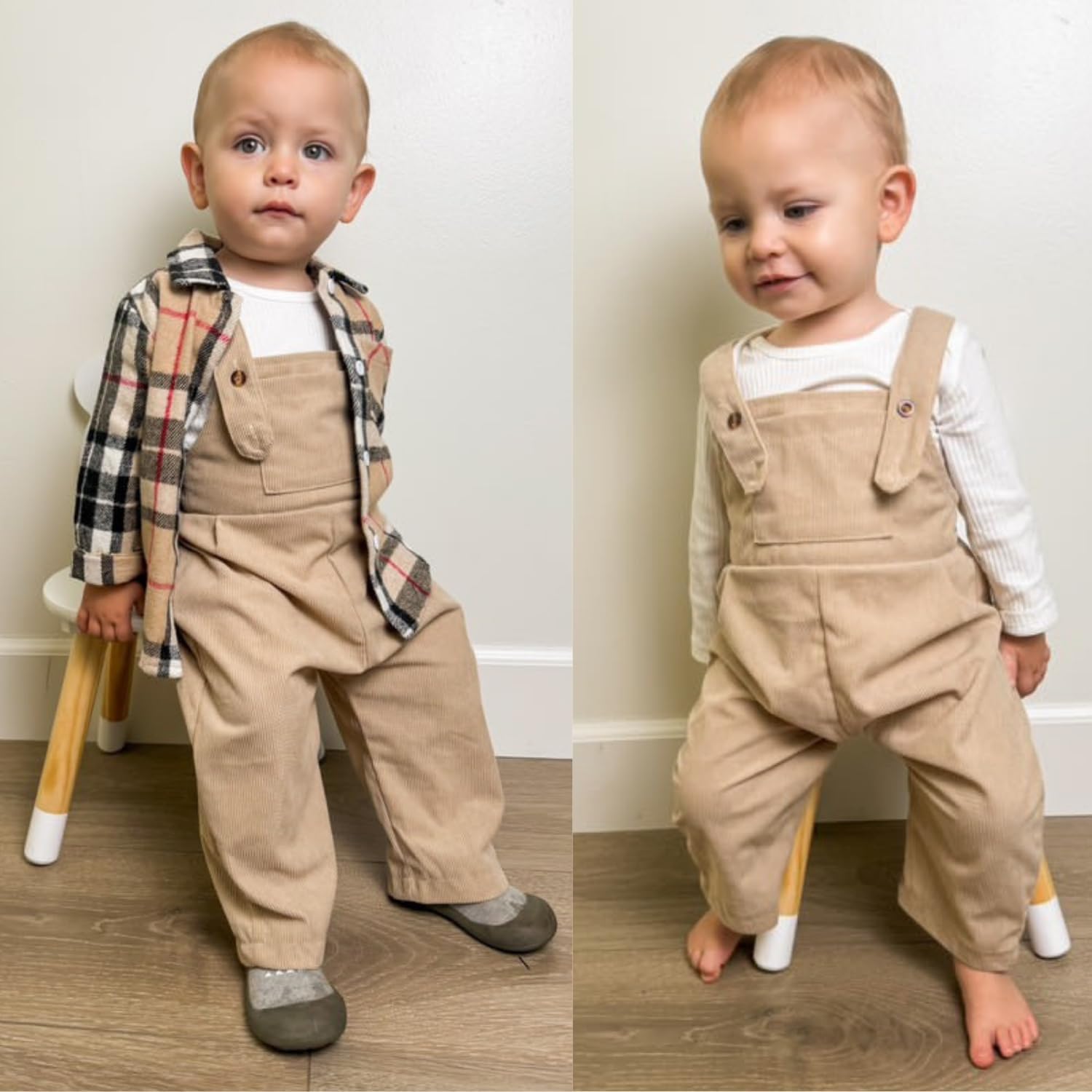 Unutiylo Toddler Boys Romper Set