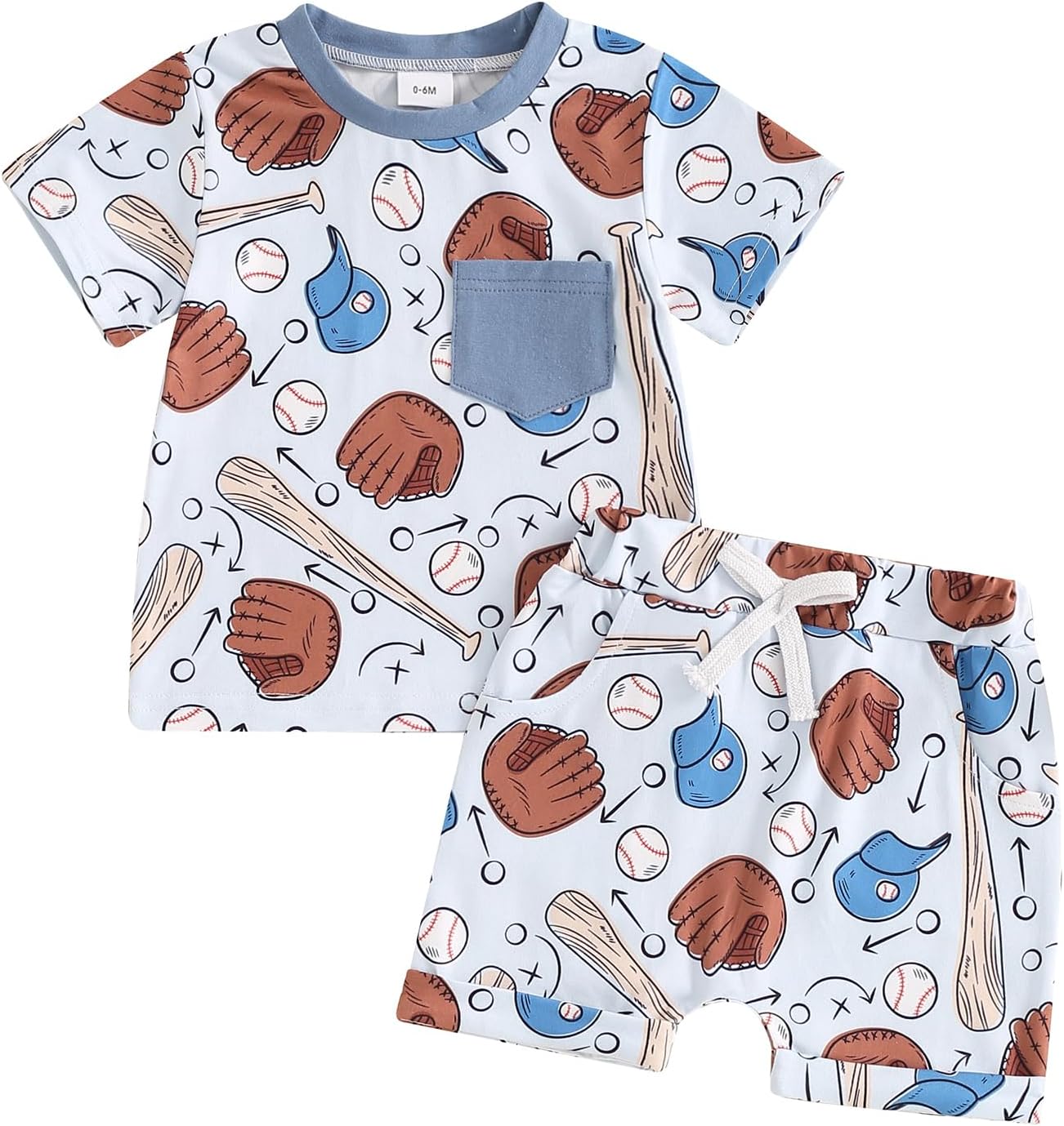 FIOMVA Baby Golf Outfit Toddler Boy