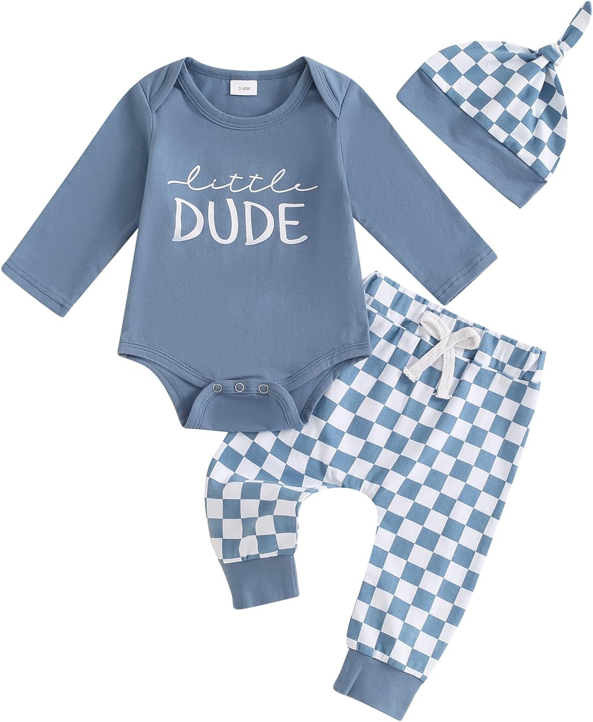 ZAXARRA Newborn Boys Fall Outfits Set