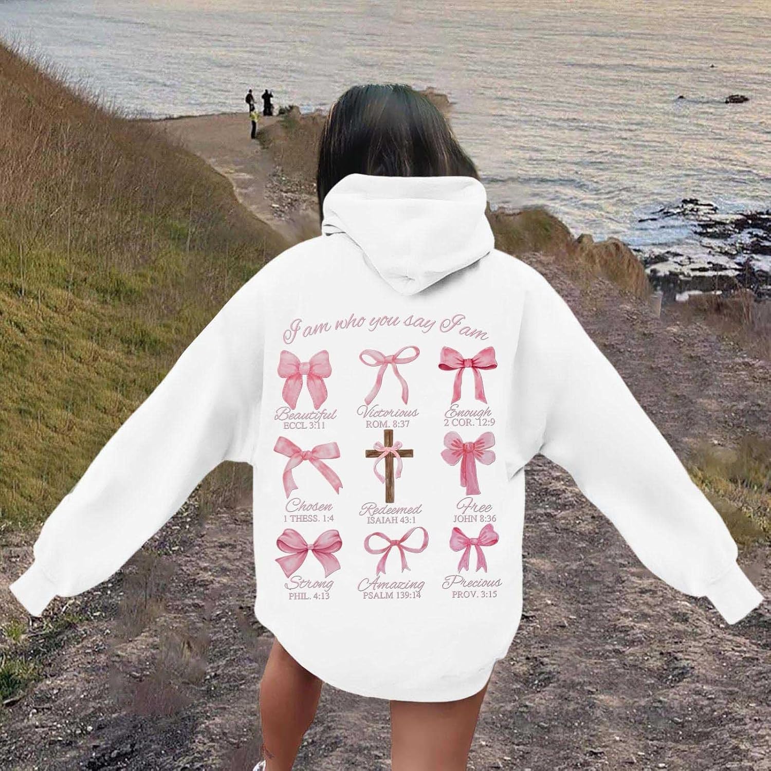 Trendy and Comfortable Womens Casual Hoodie with Preppy Design