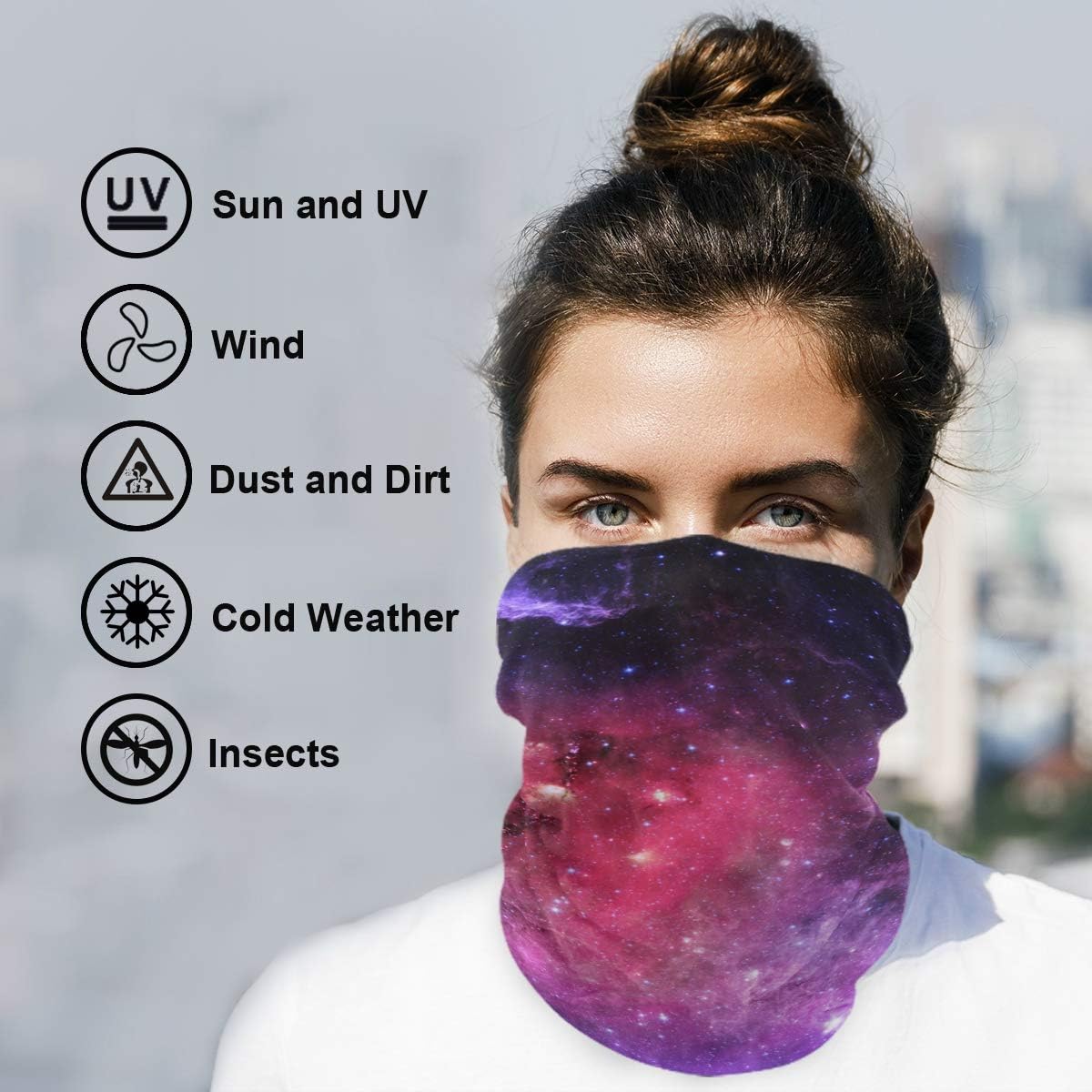 Balaclava Face Cover Scarf for Men Women