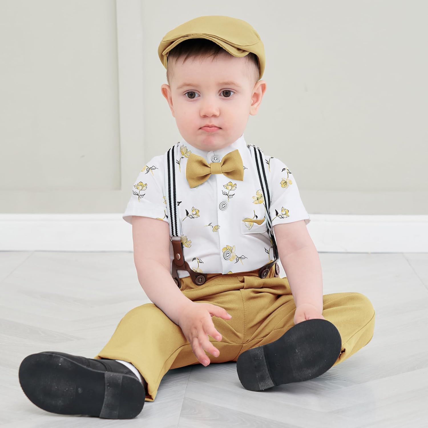 Baby Boy Tuxedo Suits Set