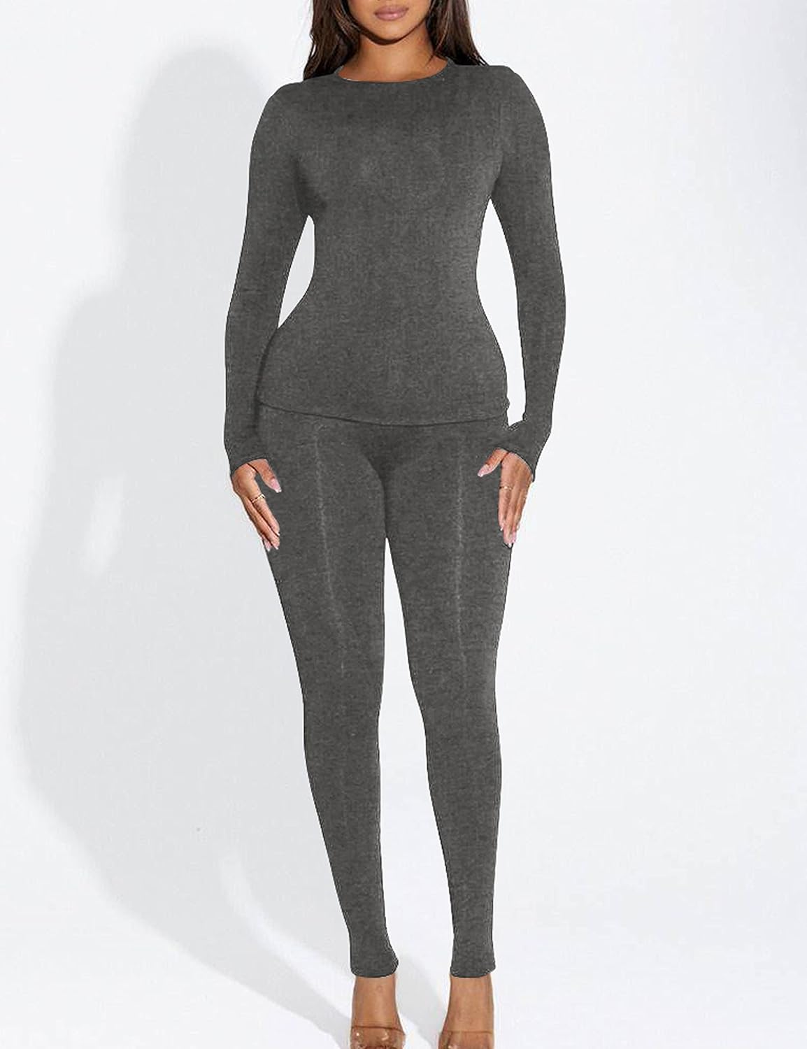 Kaximil Womens Thermal Fleece Set