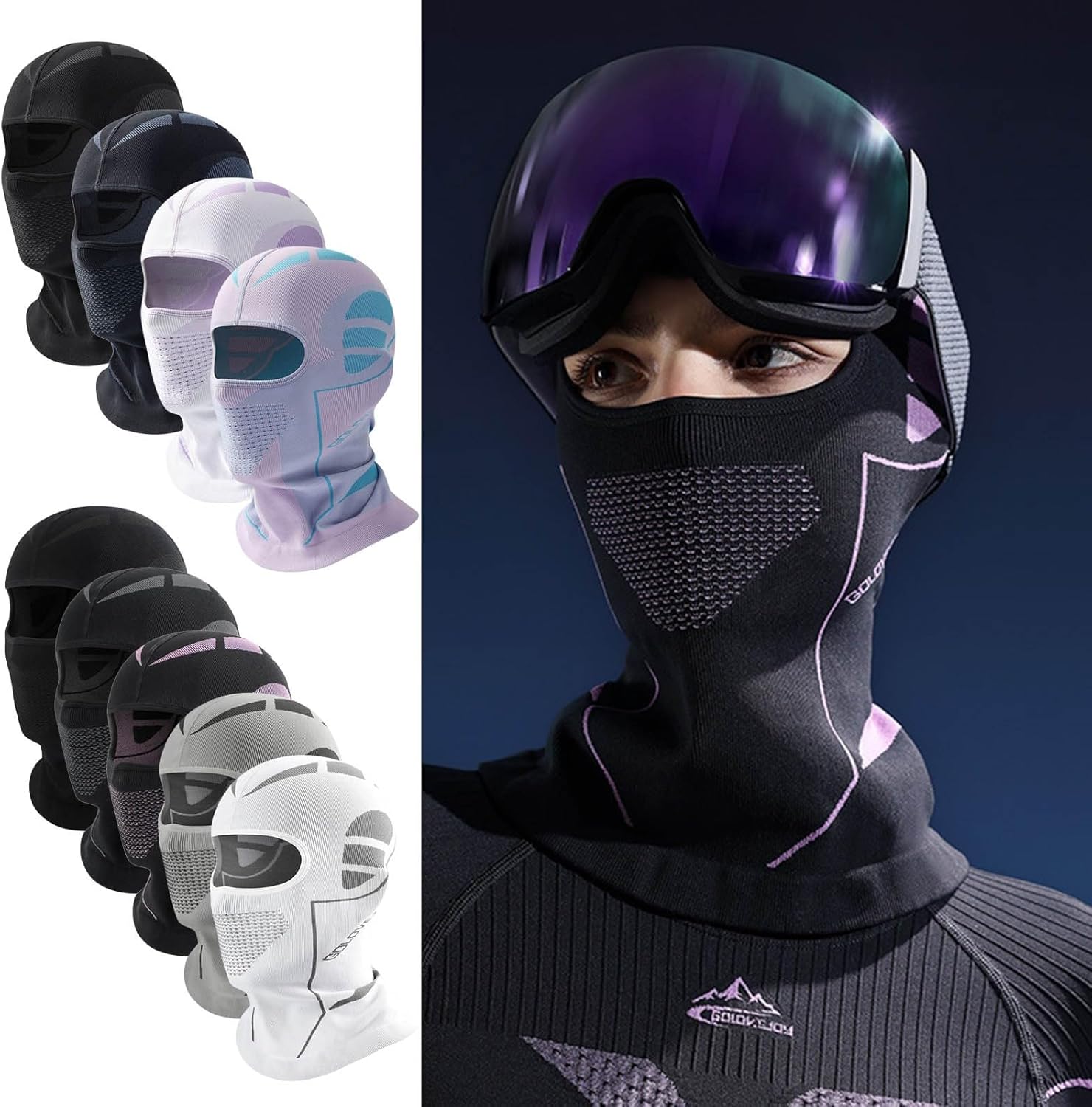 Sturdy Thermal Face Mask for Skiing Cycling