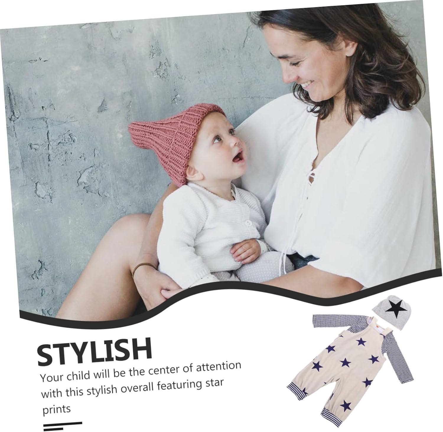 Homoyoyo Boys Star Print Preschool Clothing Set Fun Playful Newborn Toddler