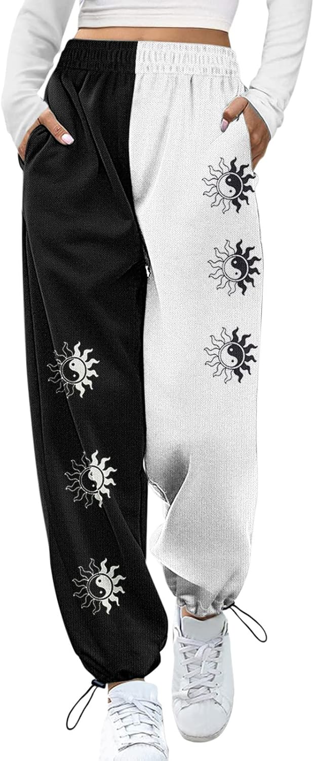 Womens High Waist Sweatpants 3 Pack for Teen Girls and Adults