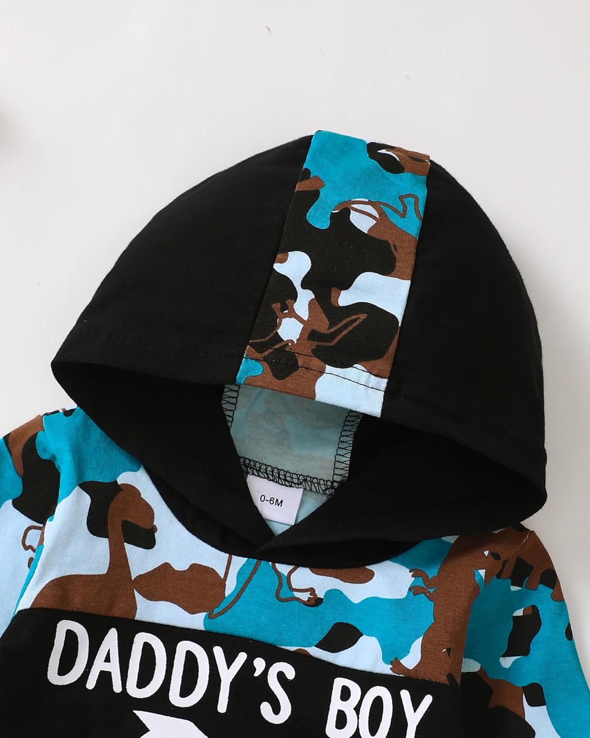 Camouflage Long Sleeve Baby Set for Boys