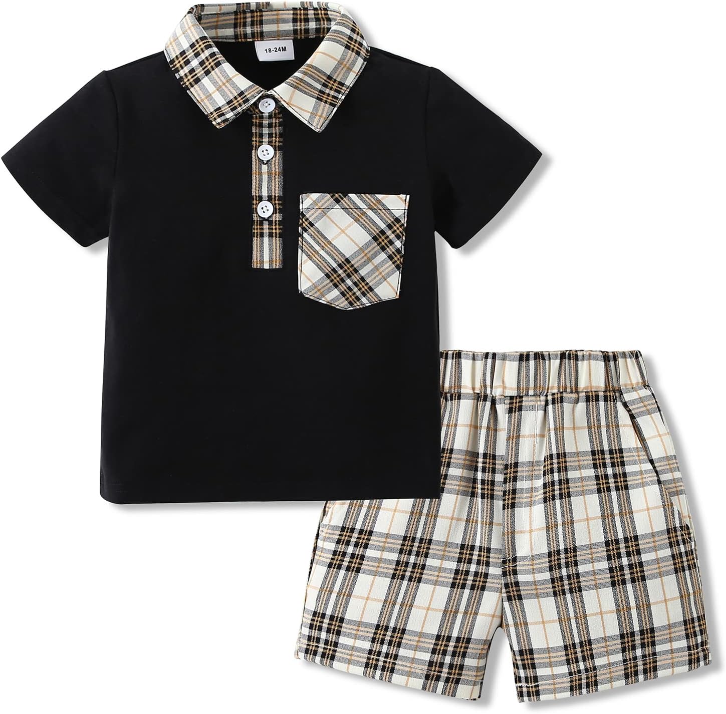 WESIDOM Toddler Boys Summer Clothing Set 2T 3T 4T 5T