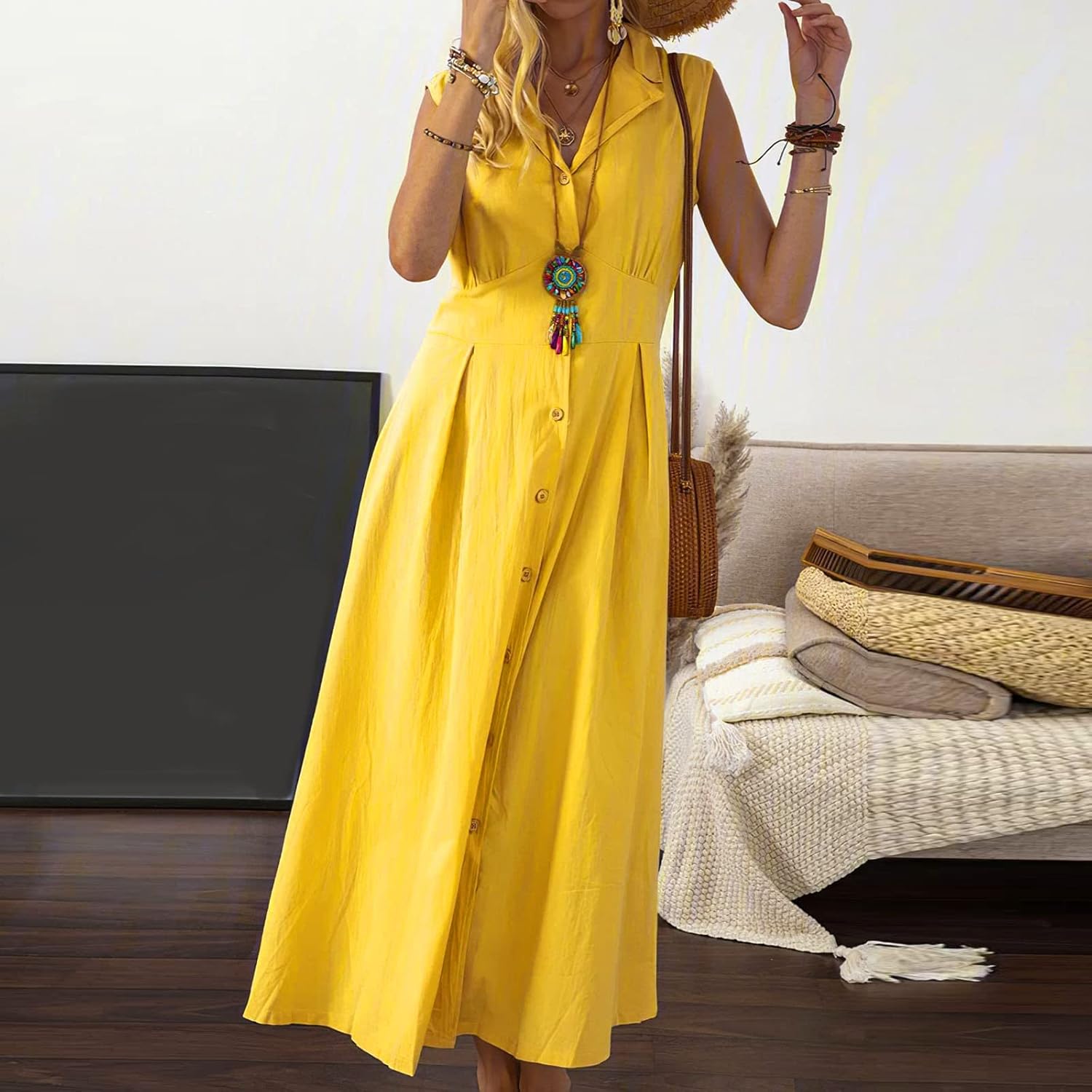 Beach Boho 2025 Flora Womens Dresses
