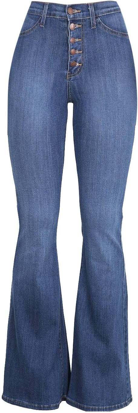 Silvia Curvy Activewear Slim Fit Bootcut Jeans Womens Plus Size