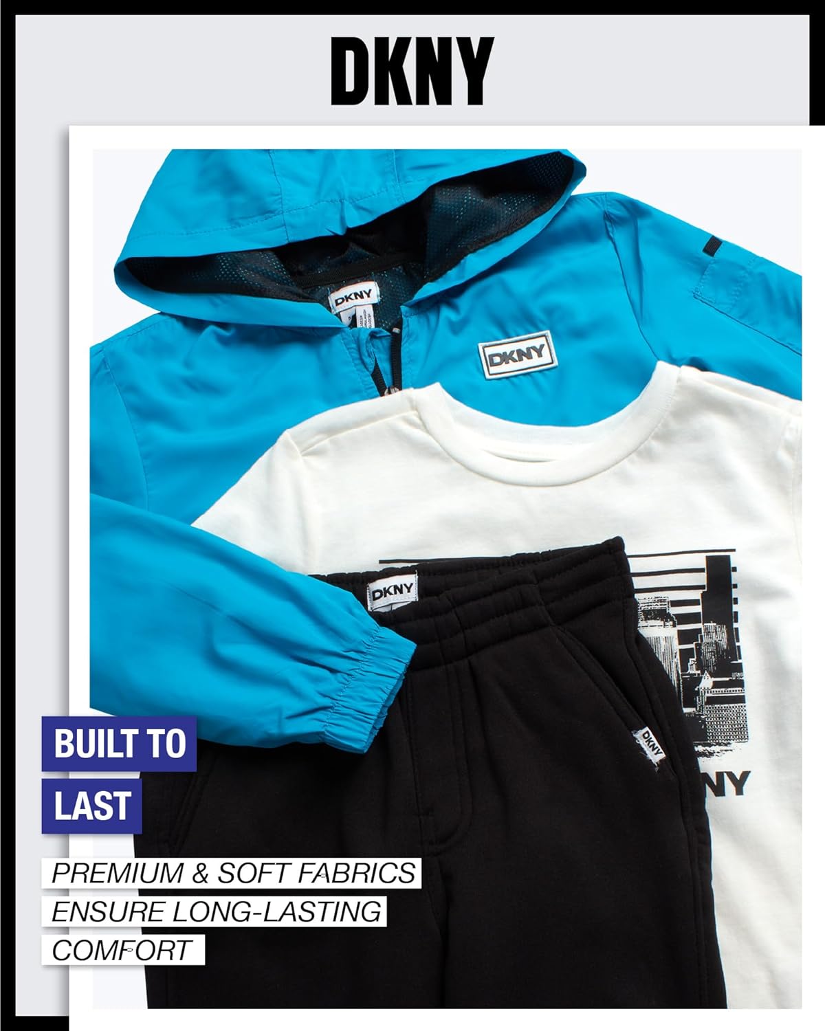DKNY Baby Boys Active Outfit