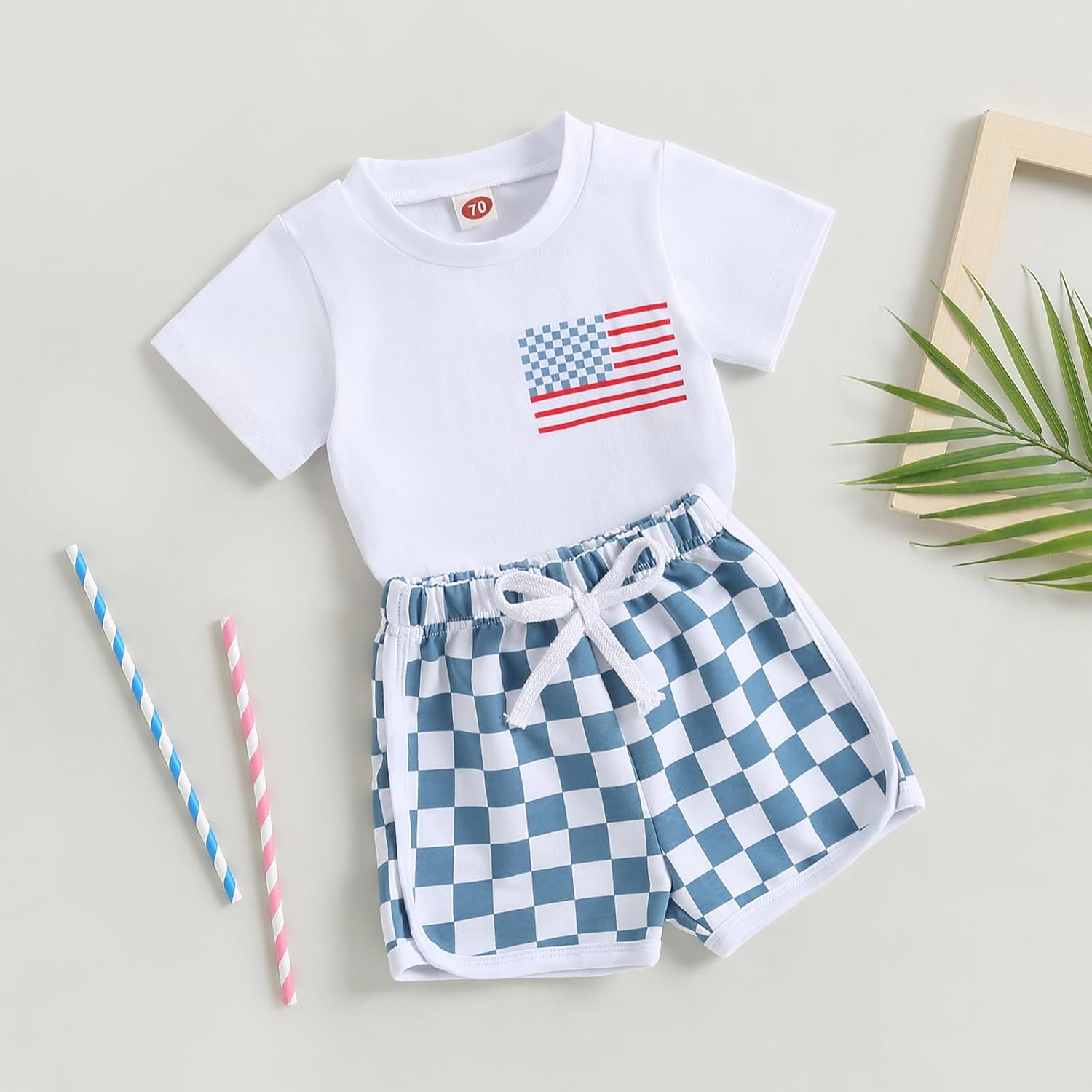 Happy 4th of July Baby Boy Outfit
