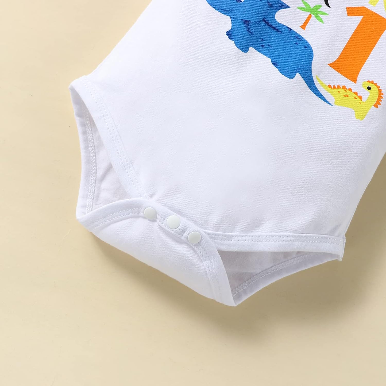 Beleva Baby Boys 1st Birthday Romper Suspenders Set