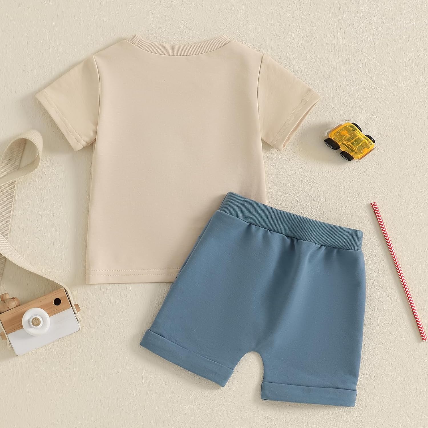 Mini Tractor and Farm Set for Baby BOY SUMMER Outfit