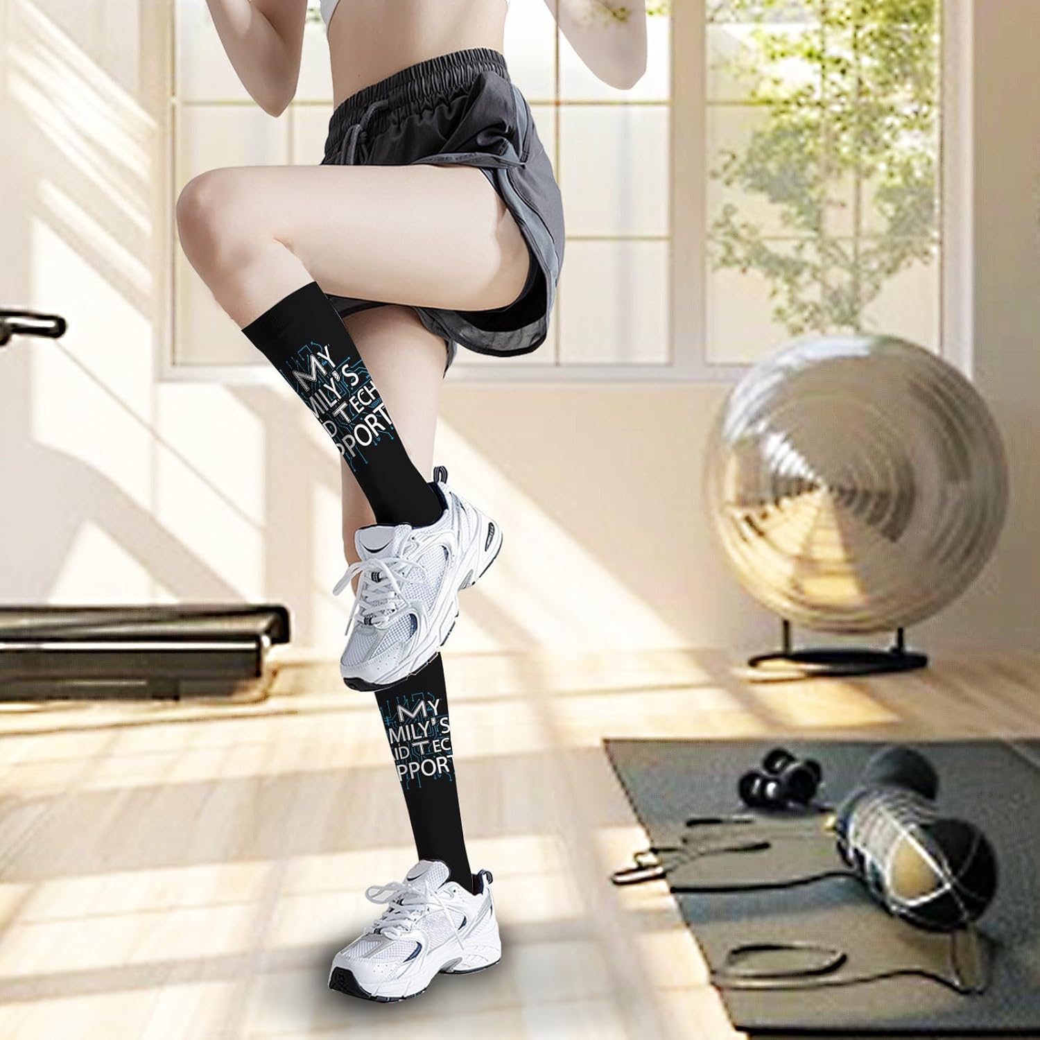 Funny Thigh-High Socks for Men