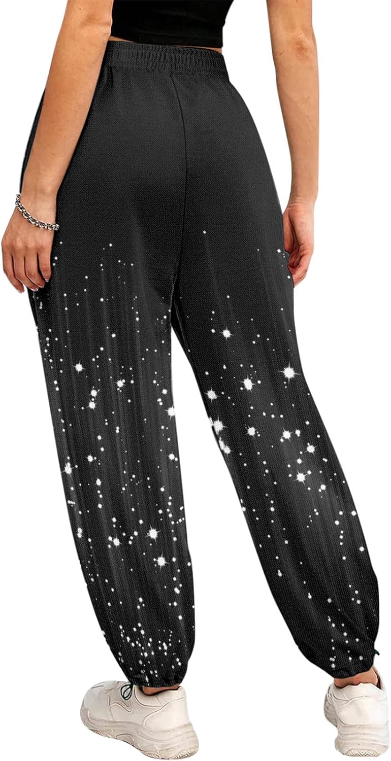 Womens Cinch Bottom Sweatpants with Pockets