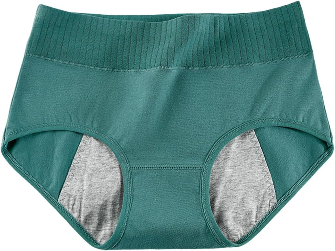 Womens Cotton Lace High-Waisted See-Through G-String Underwear