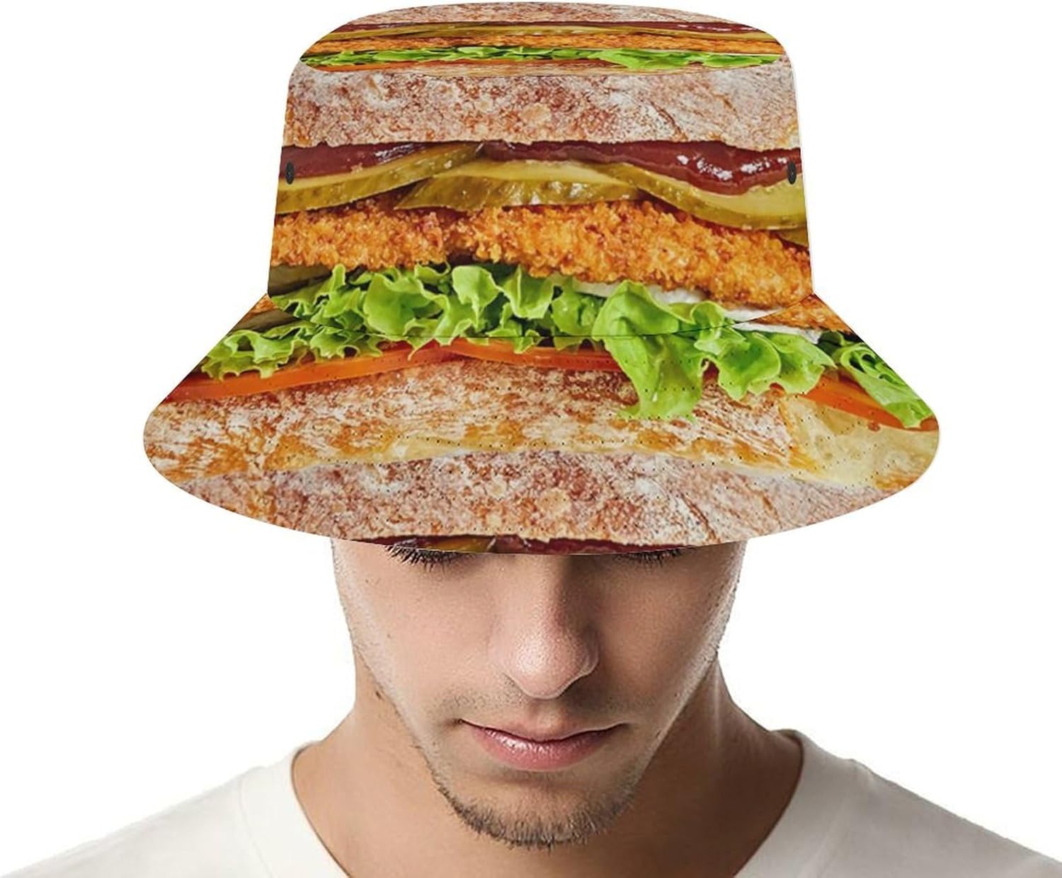 Bargley Sun Wind Protector Bucket Hat