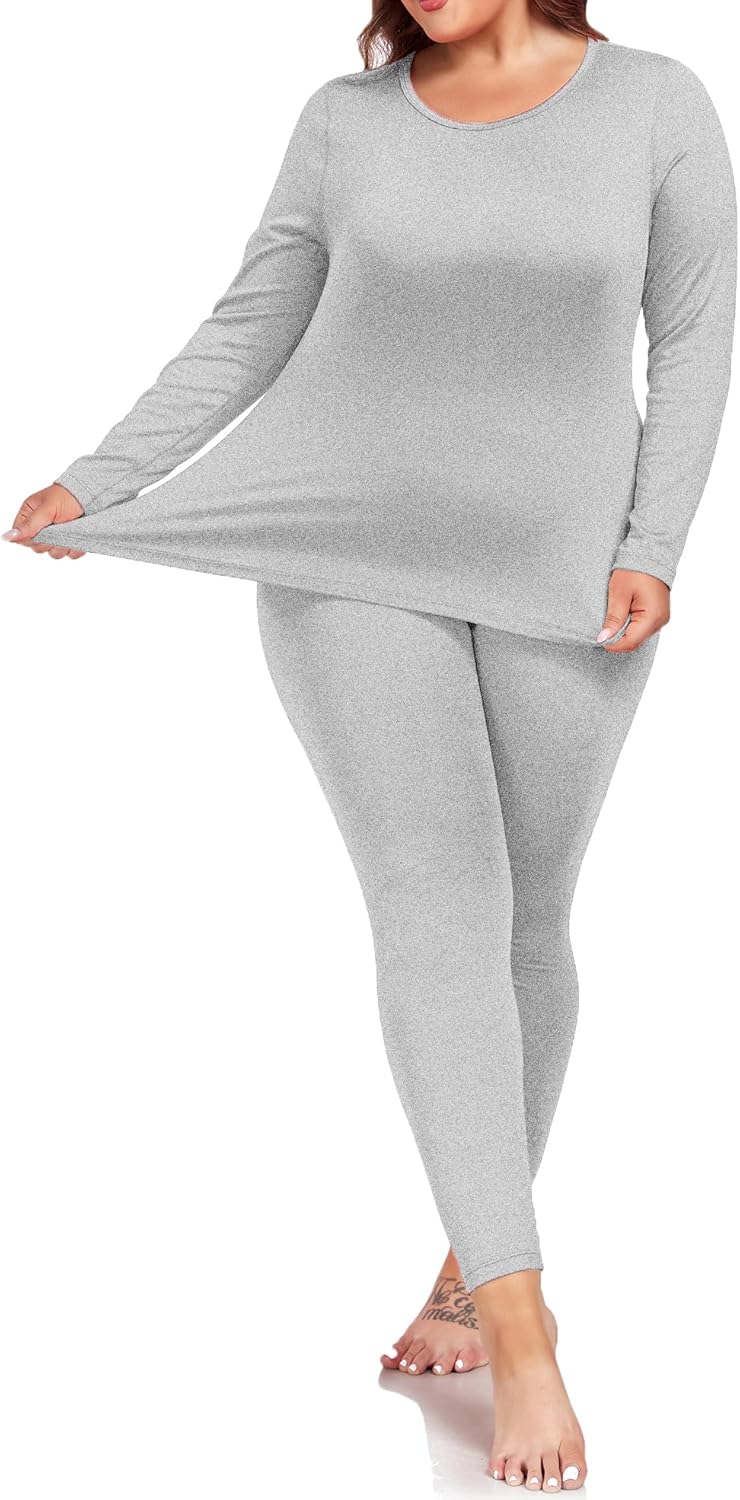 Womens Plus Size Thermal Set XL-5XL