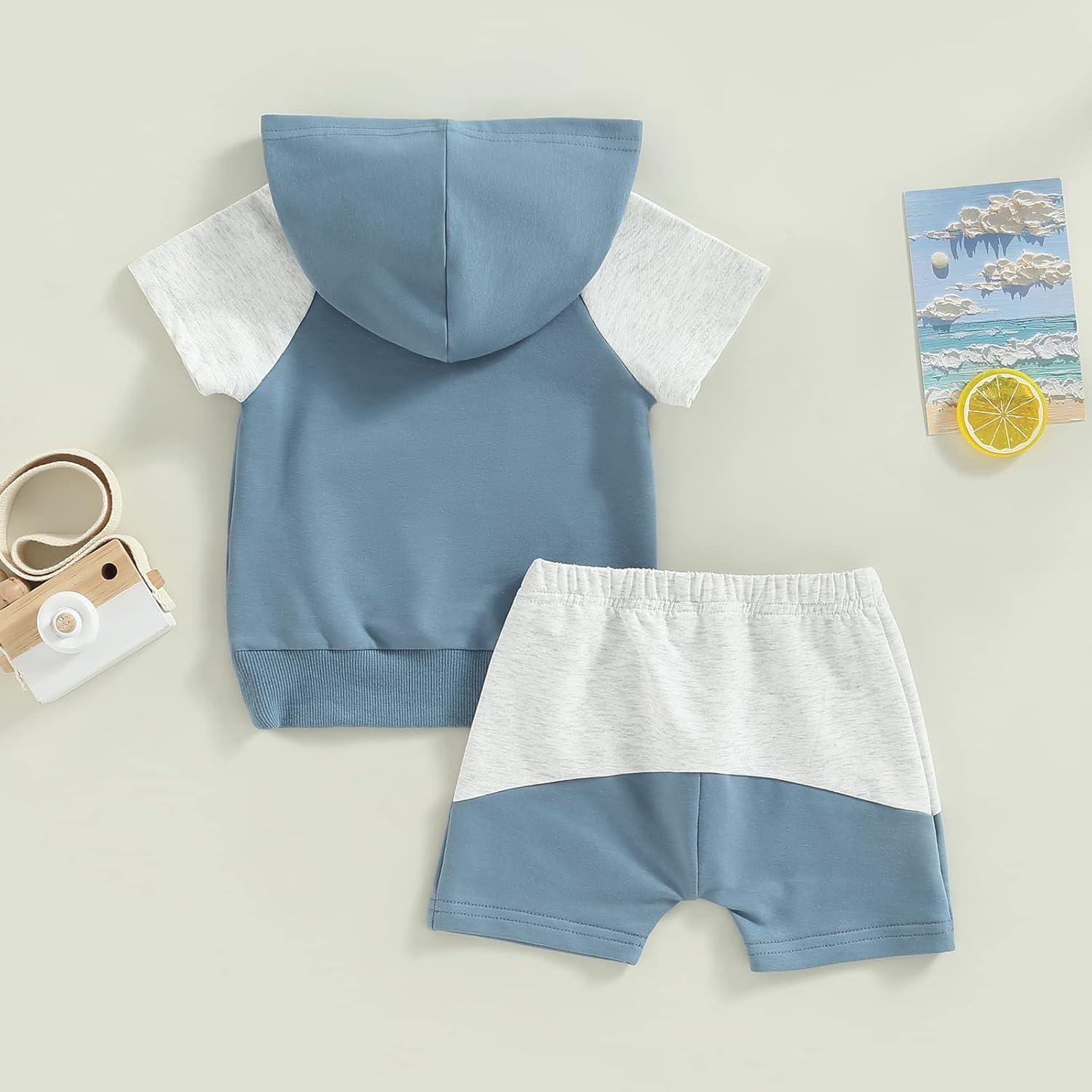 Karesoull Toddler Summer Set - Soft Cotton for Boys Ages 0-3