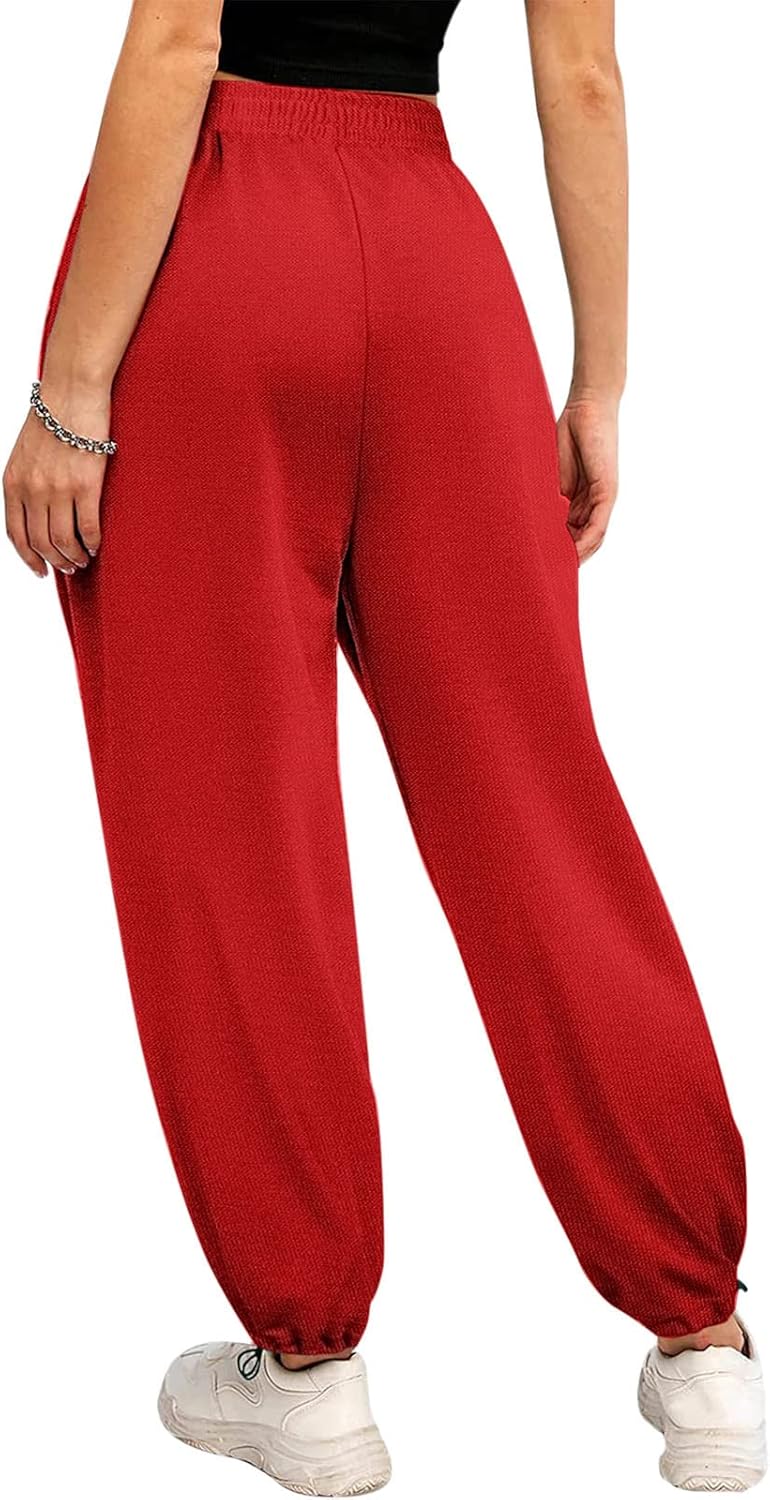 High Waist Baggy Womens Pullover Joggers