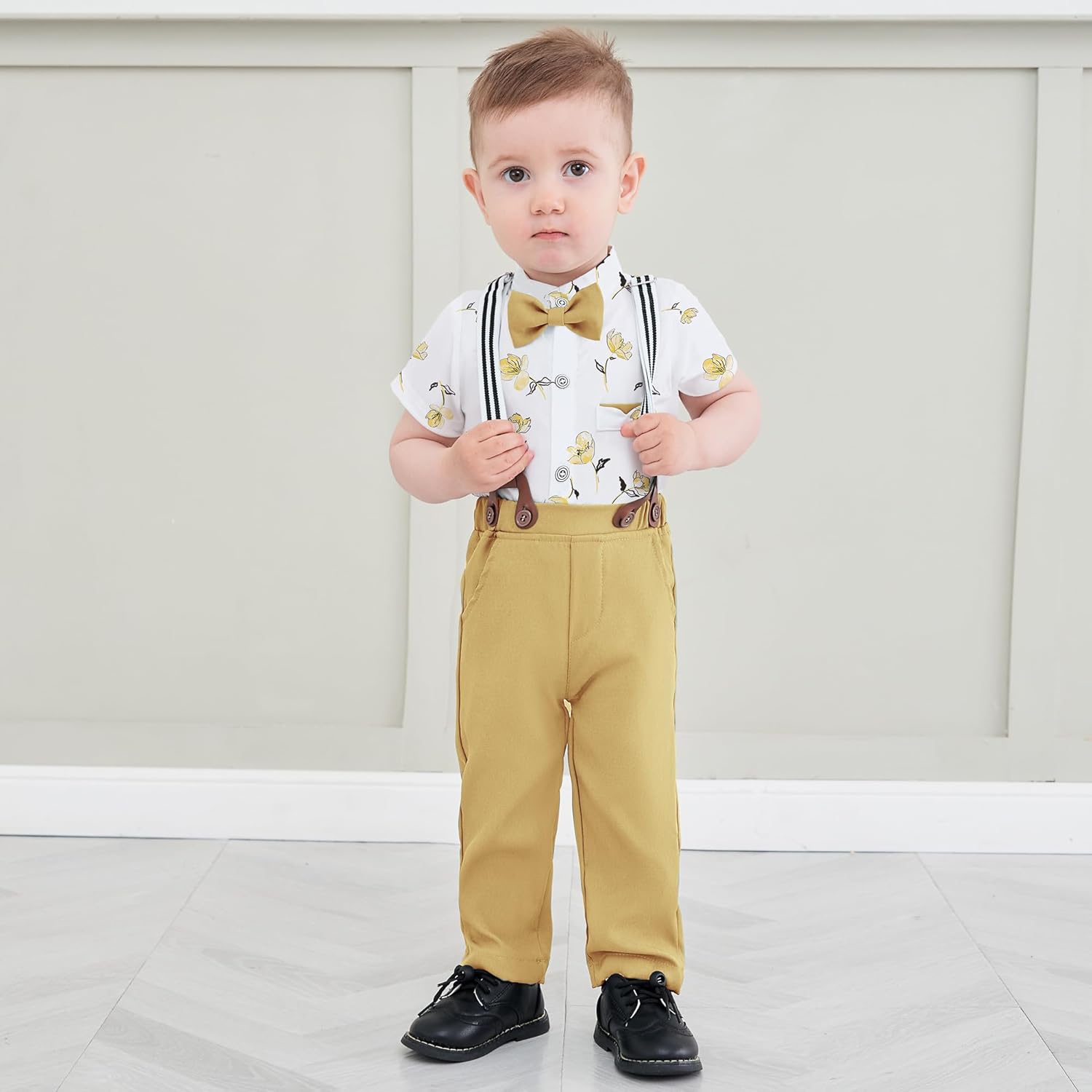 Baby Boy Tuxedo Suits Set