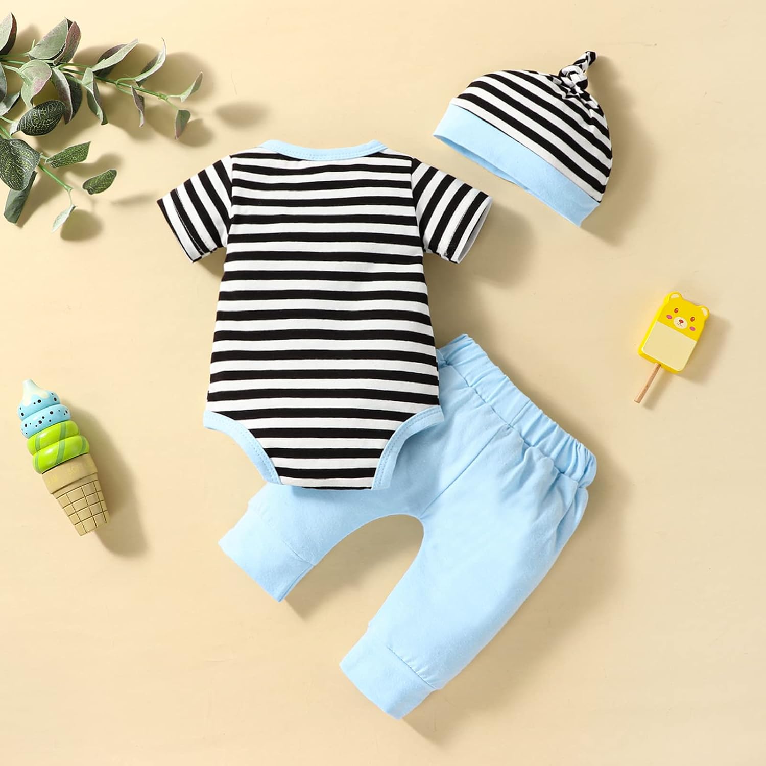 Perfect Summer Outfit for Newborn Boys