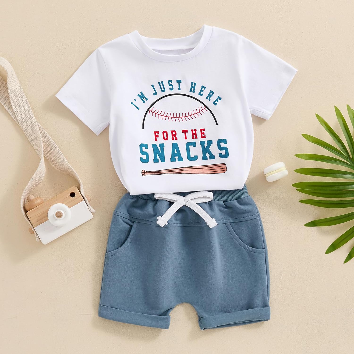 Baby Boy Short Sleeve T-Shirt Shorts Set