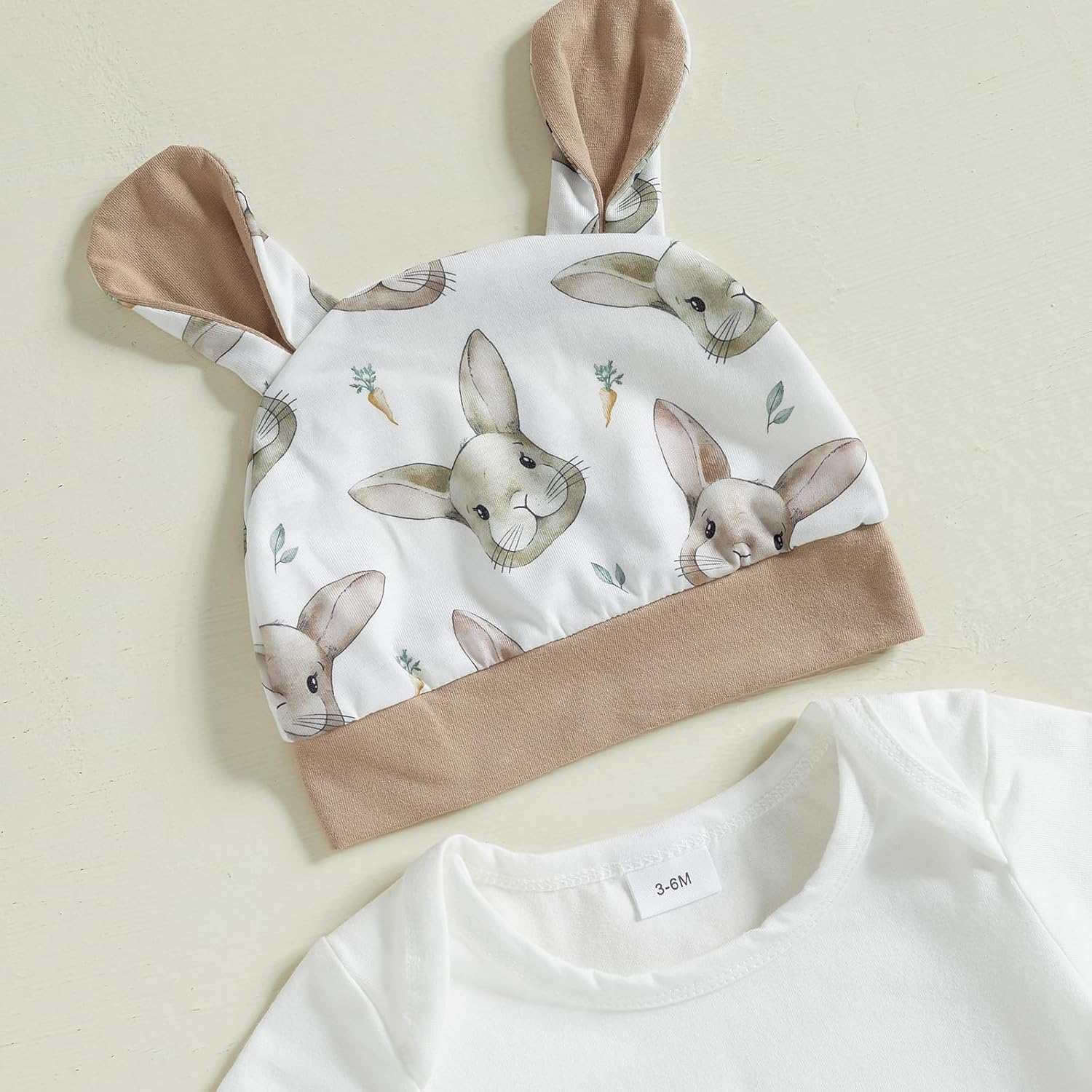 Newborn Baby Boy Girl Easter 3-Piece Outfits Set