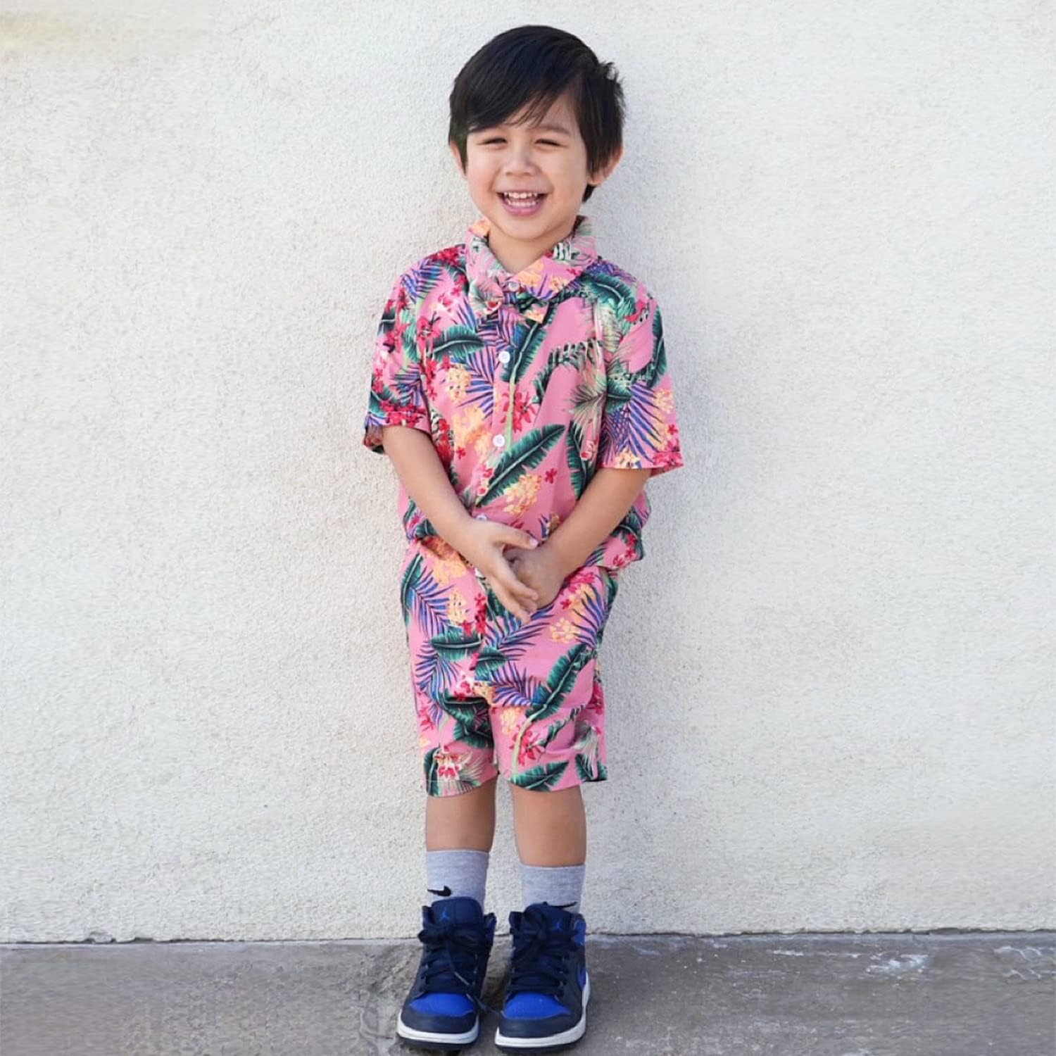 HINTINA Toddler Beach Outfit Set for Boys Lightweight Comfortable in Summer