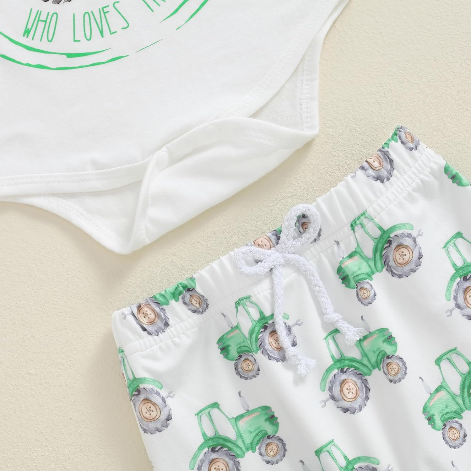 US-Bred Newborn Baby Tractor Outfit