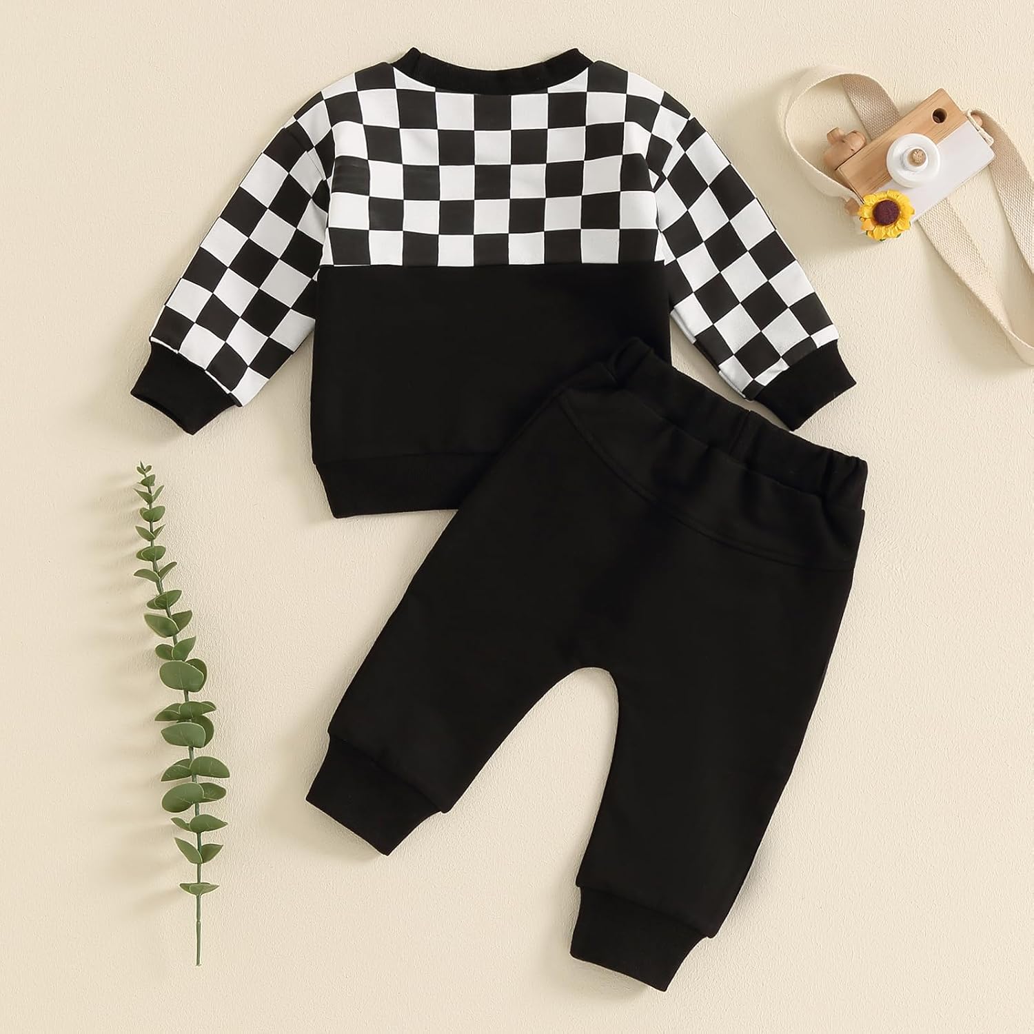 Toddler Boys Fall Outfit Set Cozy Pullover Joggers