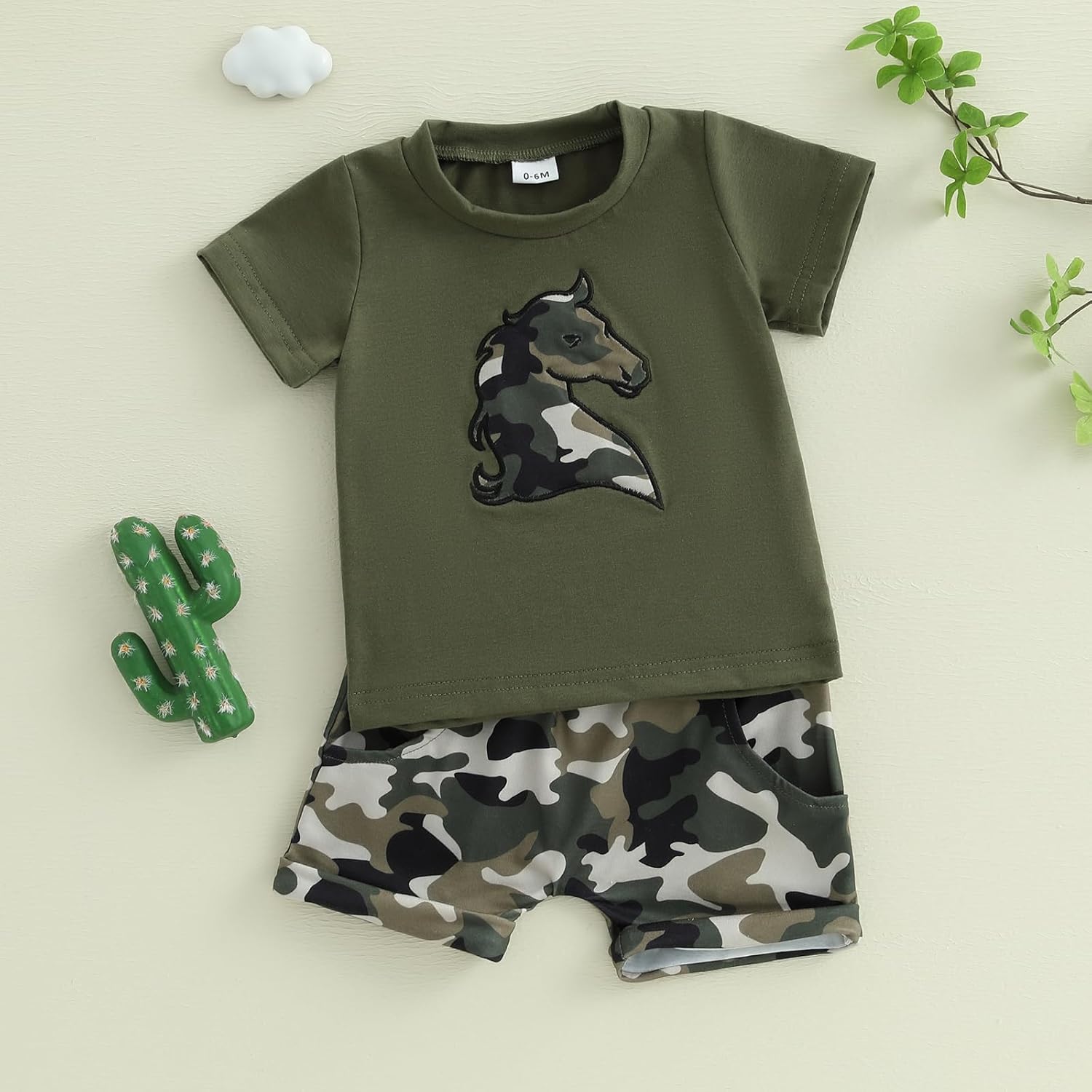 Kodaruber Western Toddler Boys Set