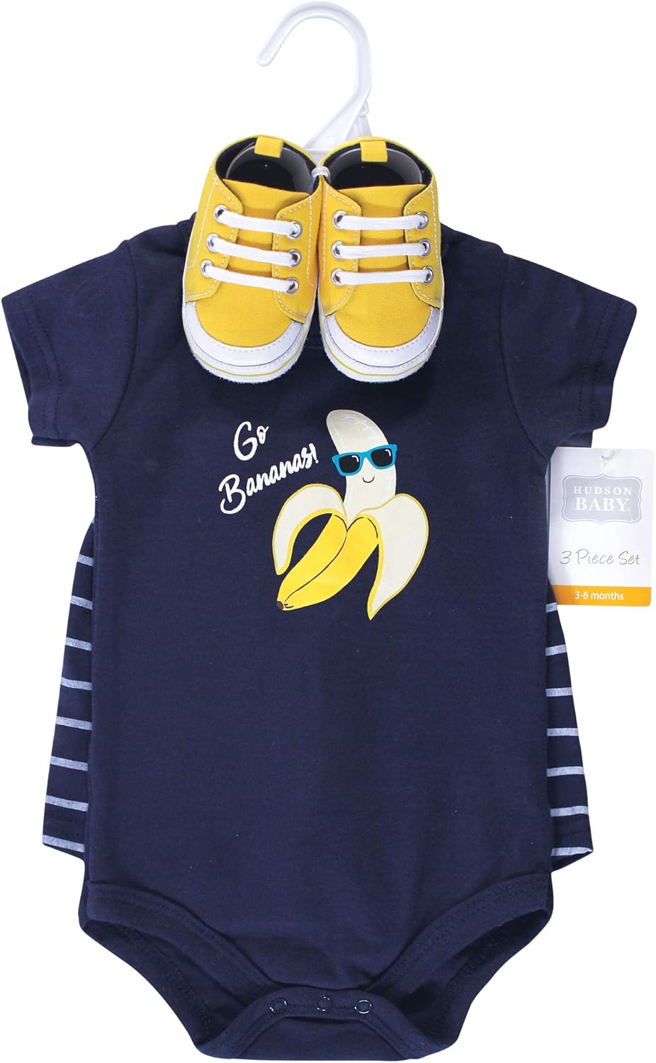 Hudson Baby Unisex Cotton Suit Shorts Shoes Set
