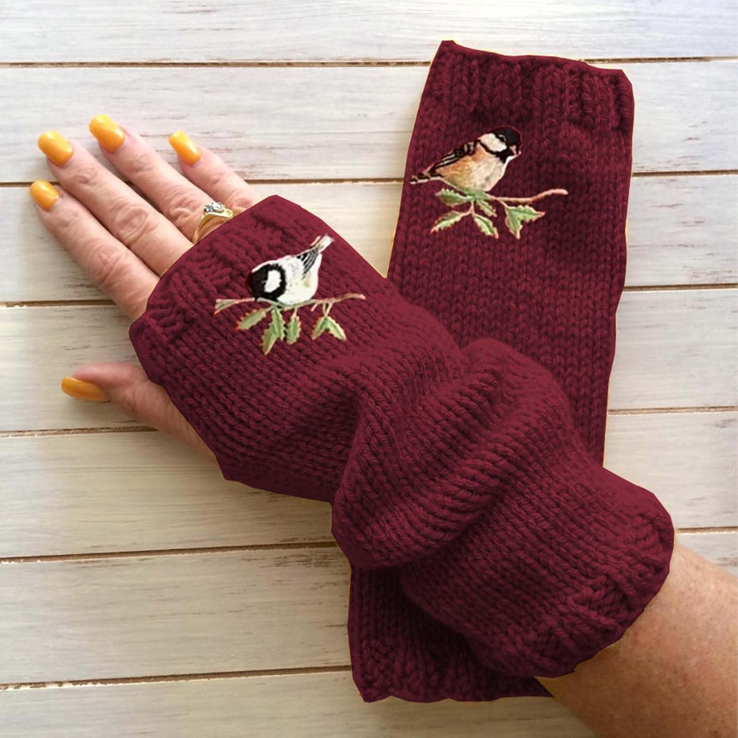 Soft Stretchy and Warm Fingerless Gloves