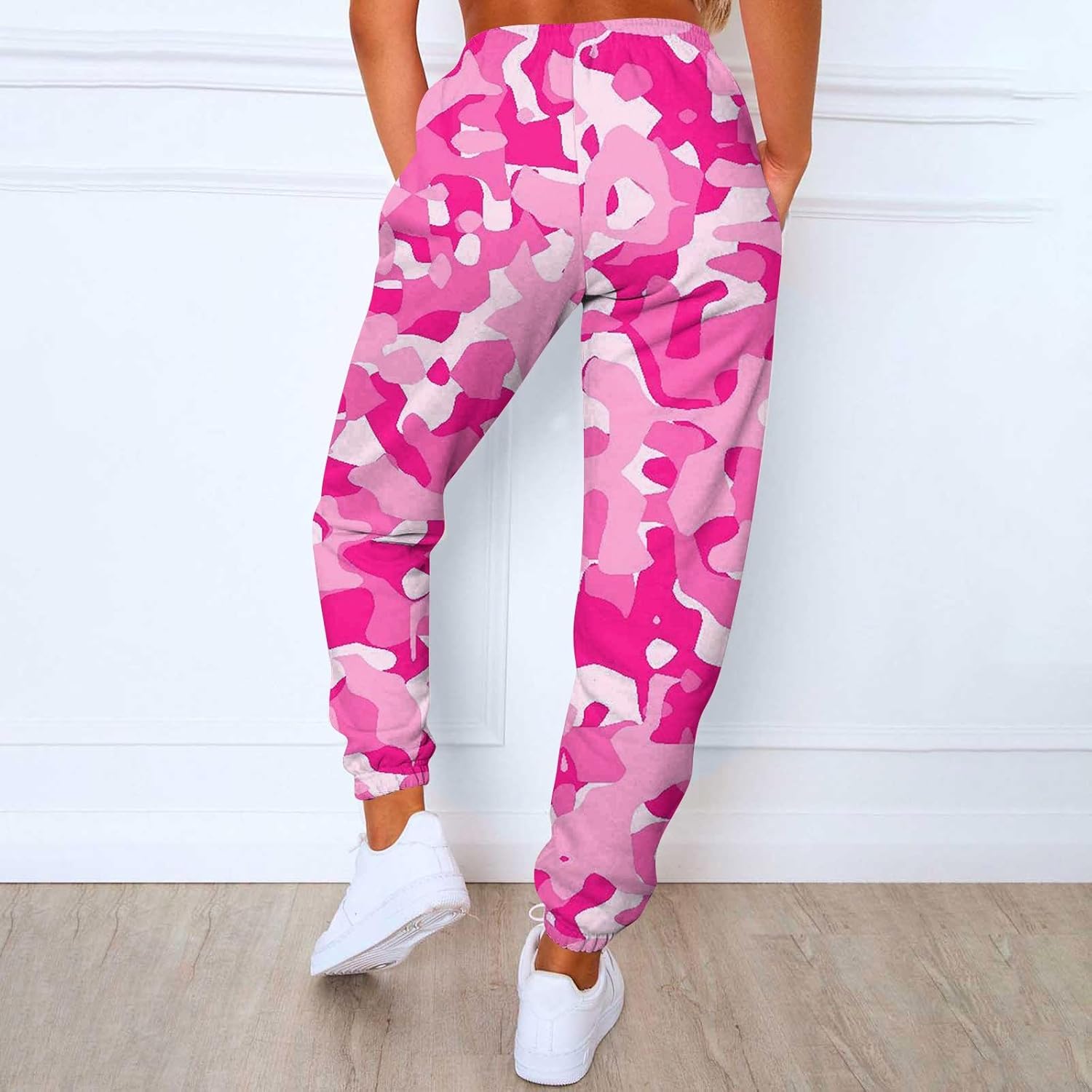 Premium Wide Leg Cargo Sweatpants for Women