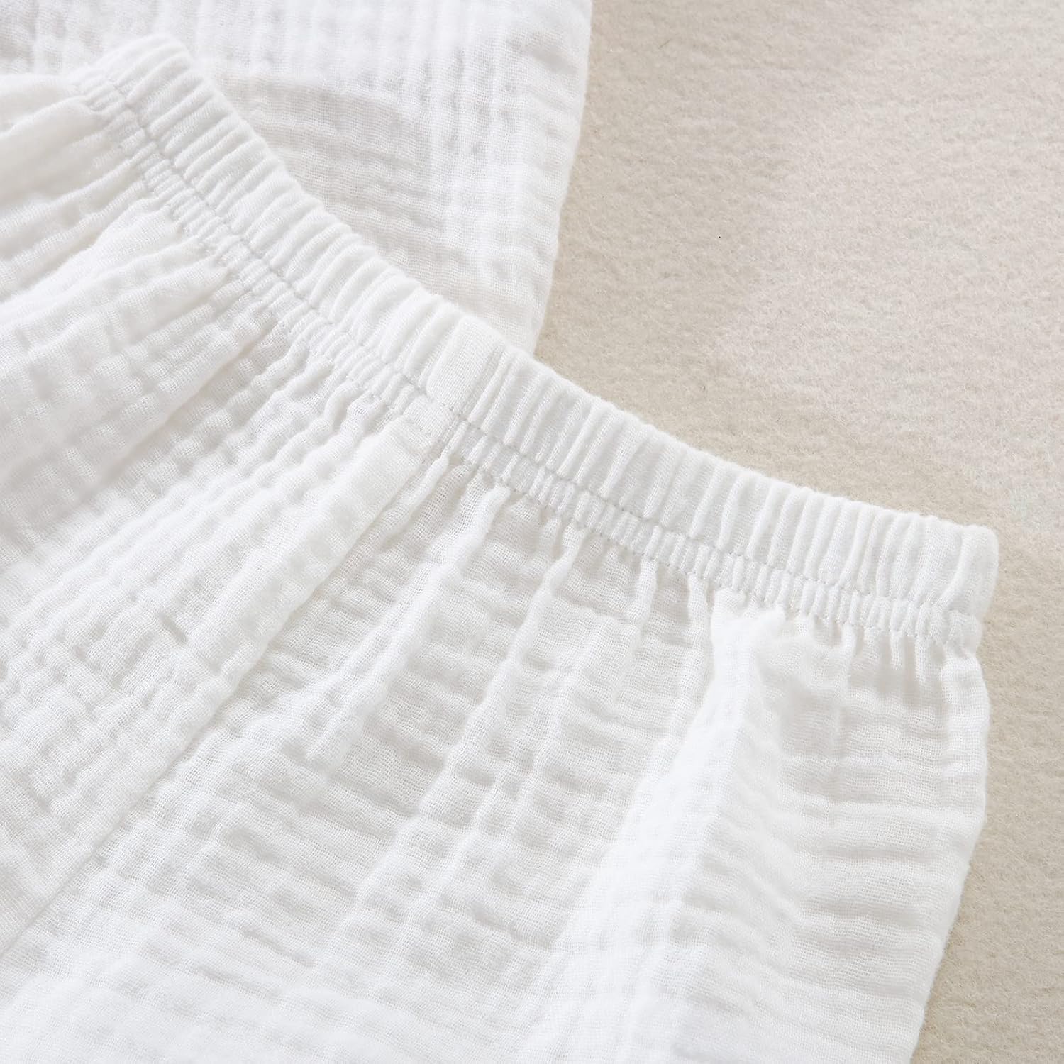SHIBAOZI Toddler Boy Summer Outfit 2PCS Button-Down Shirt Shorts with Pockets
