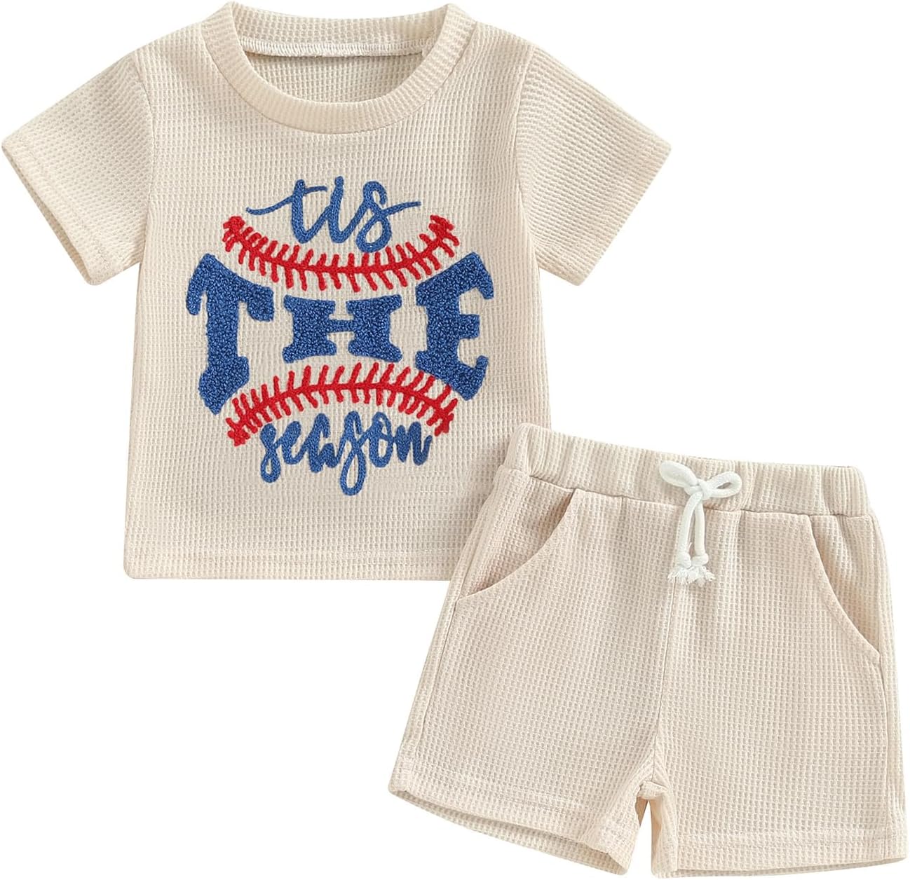 Baby Boys Baseball Outfit Soft and Comfortable